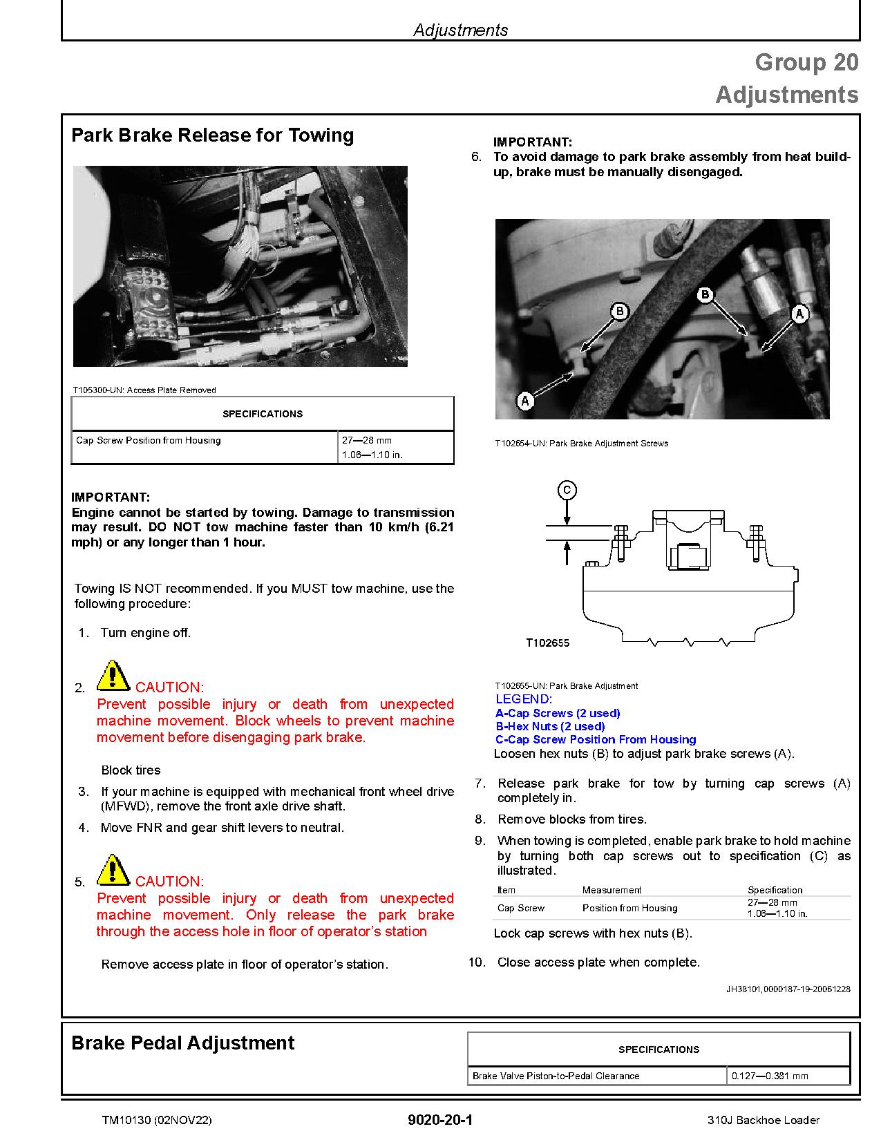 John Deere 310J Backhoe Loaders Operation and Test Manual TM10130 (3)