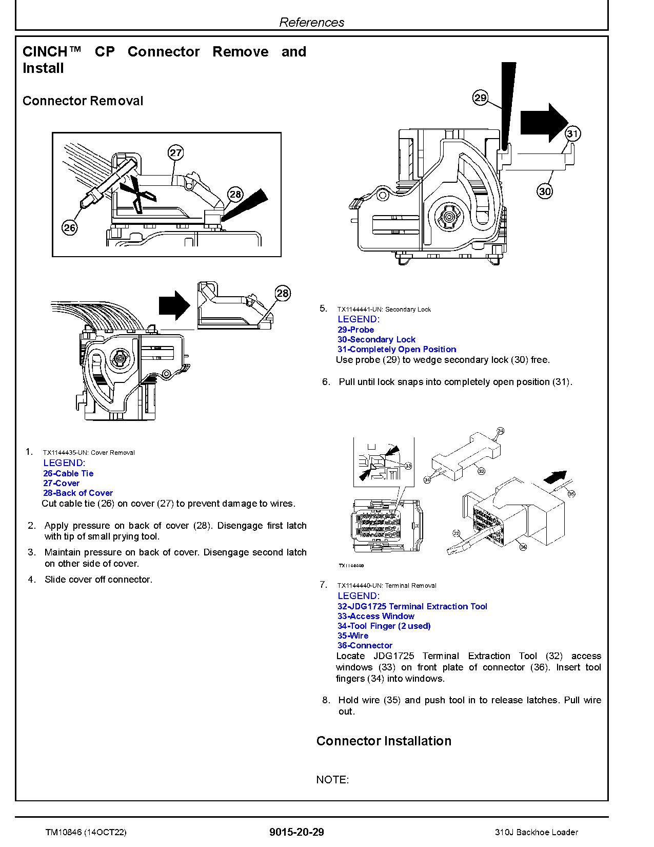 John Deere 310J Backhoe Loaders Operation and Test Manual TM10846 (2)