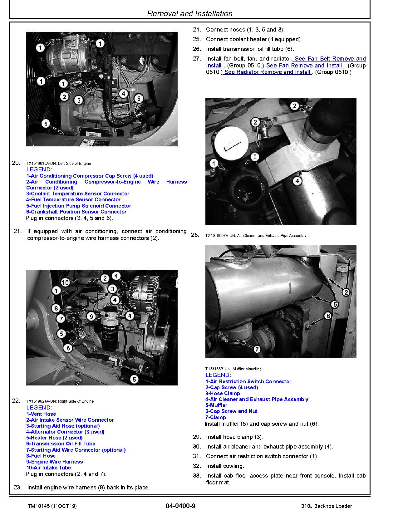 John Deere 310J Backhoe Loaders Repair Manual TM10145 (2)