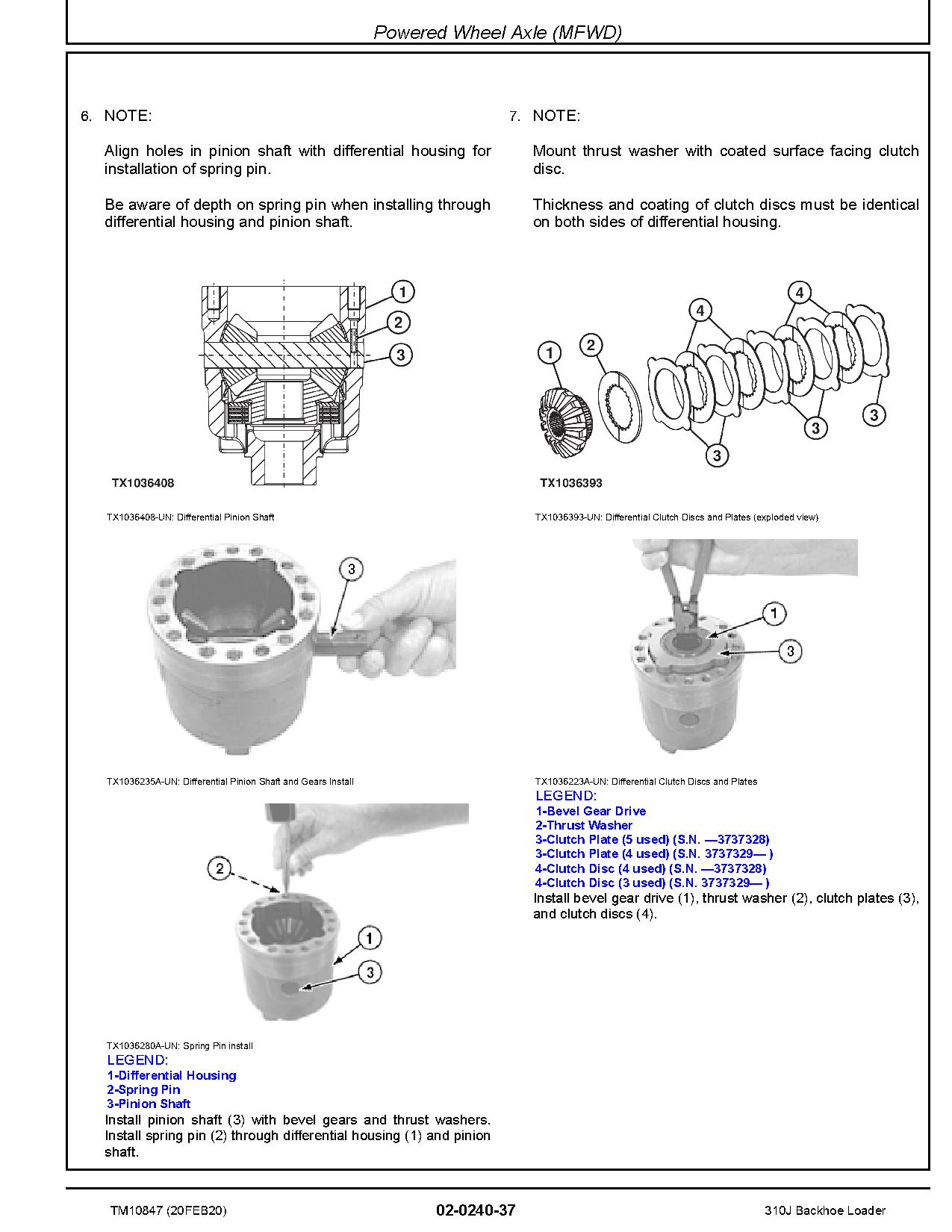 John Deere 310J Backhoe Loaders Repair Manual TM10847 (2)