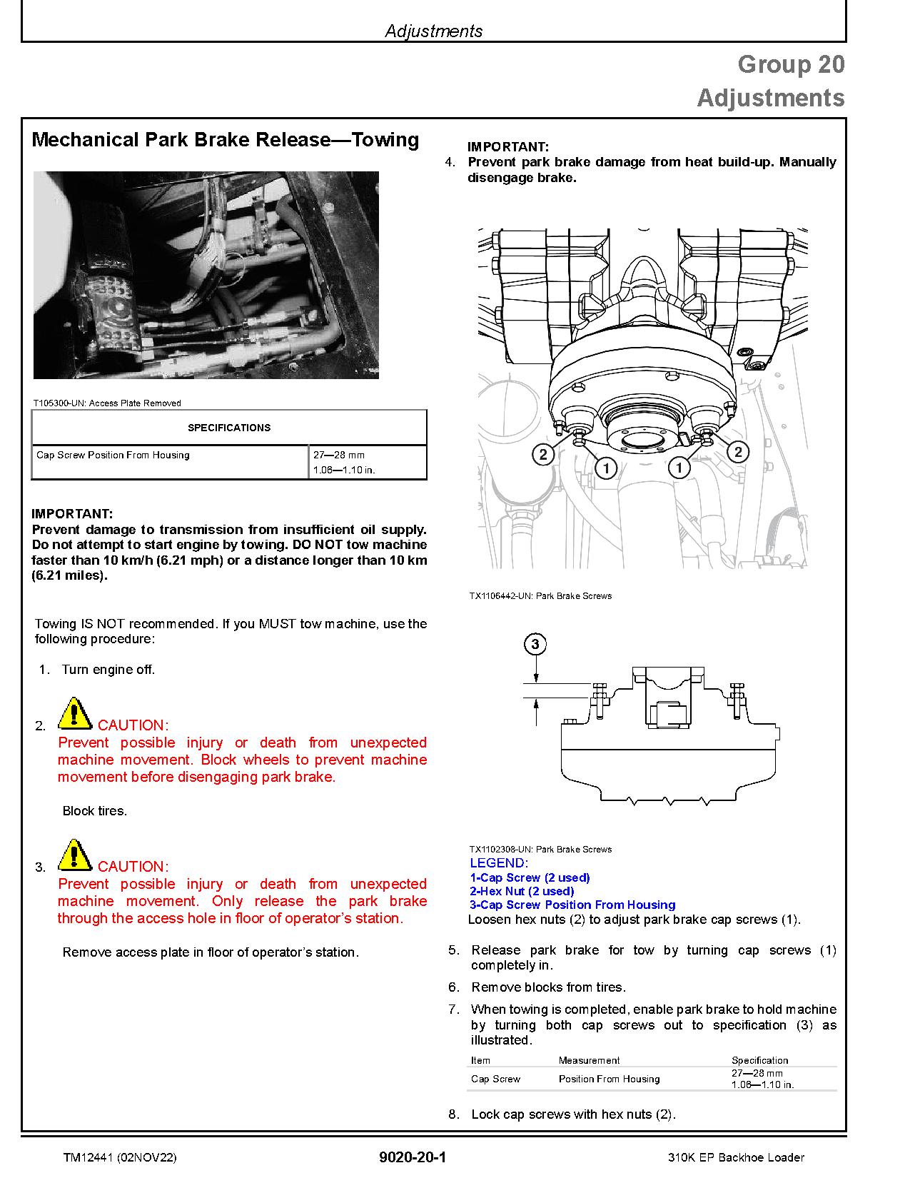 John Deere 310K Backhoe Loaders Operation and Test Manual TM12441 (3)