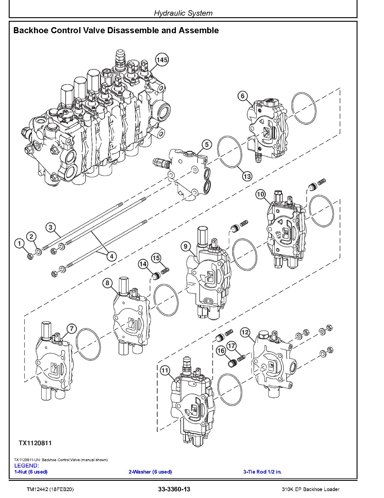 John Deere 310K Backhoe Loaders Repair Manual TM12442 (4)