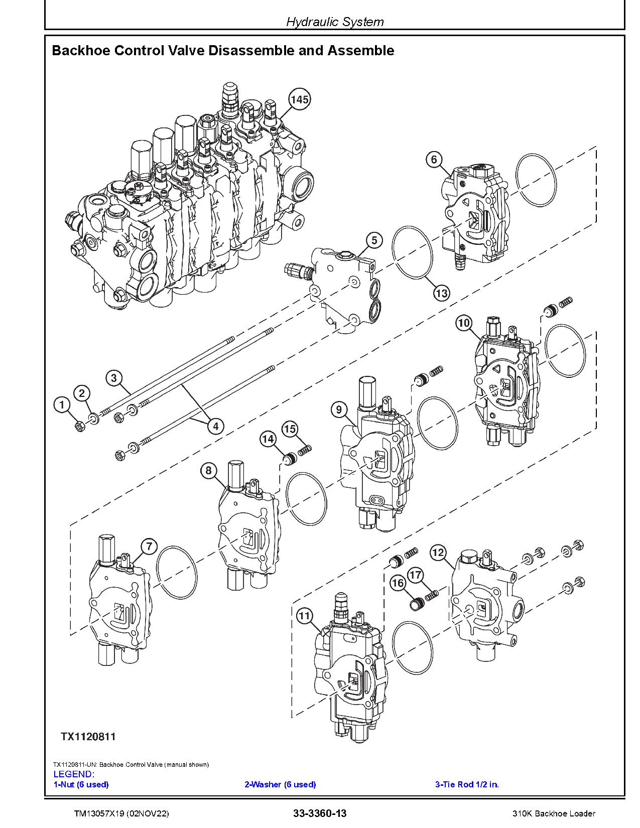 John Deere 310K Backhoe Loaders Repair Manual TM13057X19 (4)