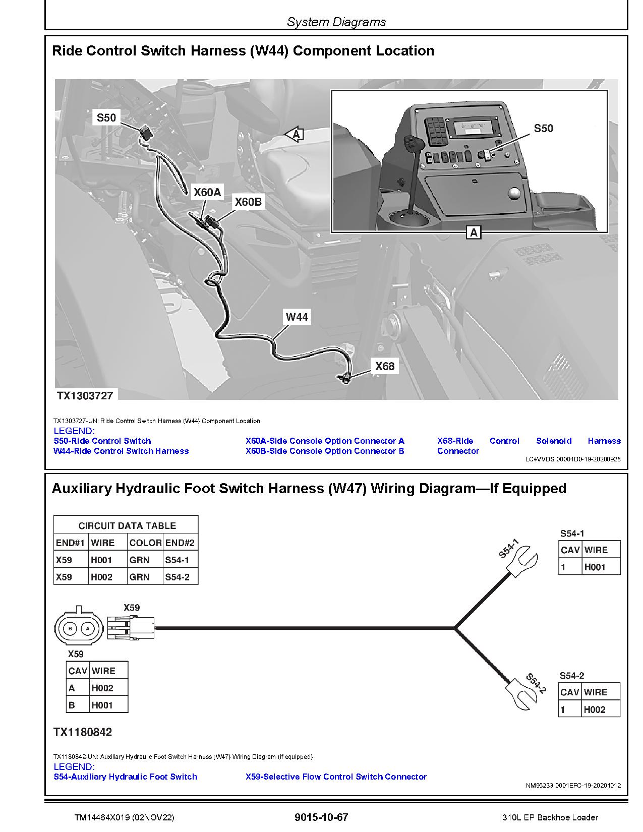 John Deere 310L Backhoe Loaders Operation and Test Manual TM14464X019 (2)