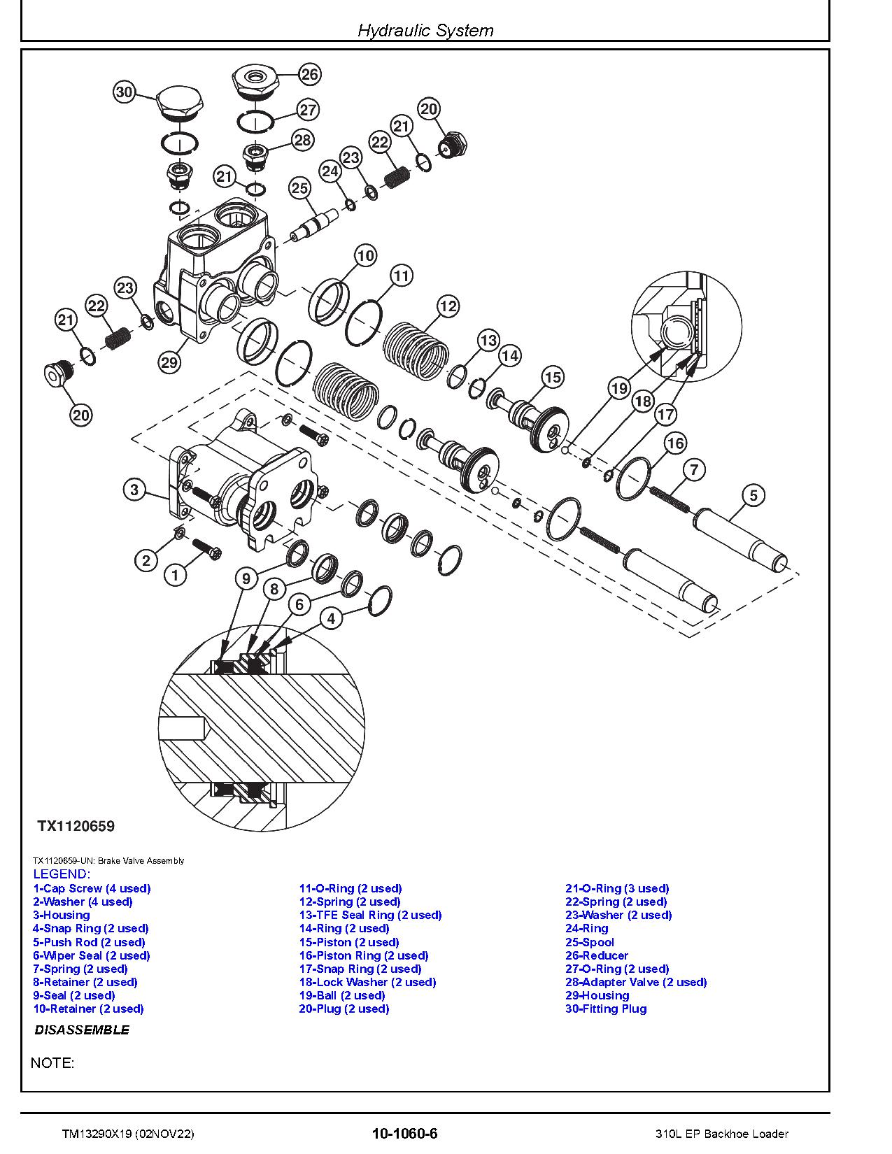 John Deere 310L Backhoe Loaders Repair Manual TM13290X19 (3)