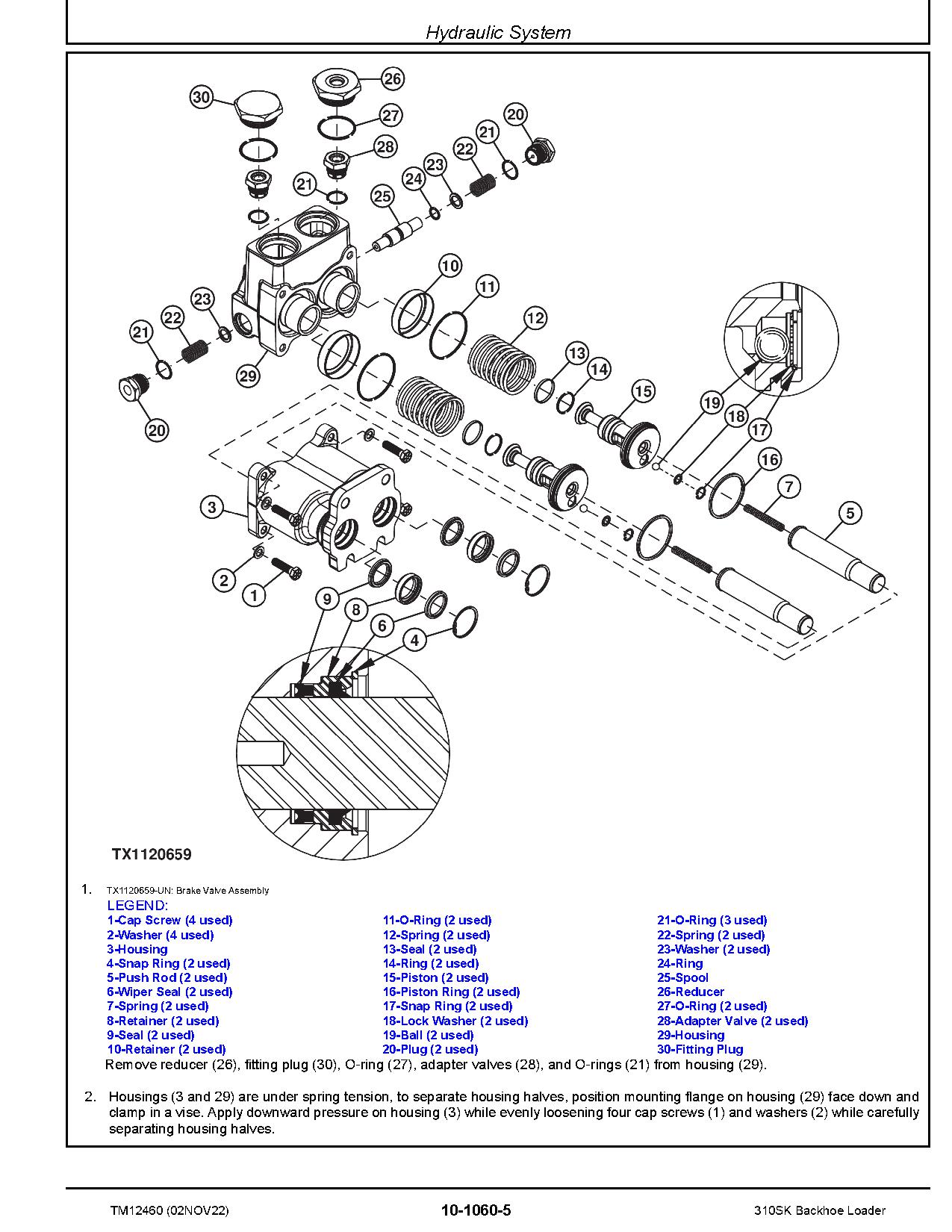 John Deere 310SK Side Shift Backhoe Loaders Repair Manual TM12460 (4)