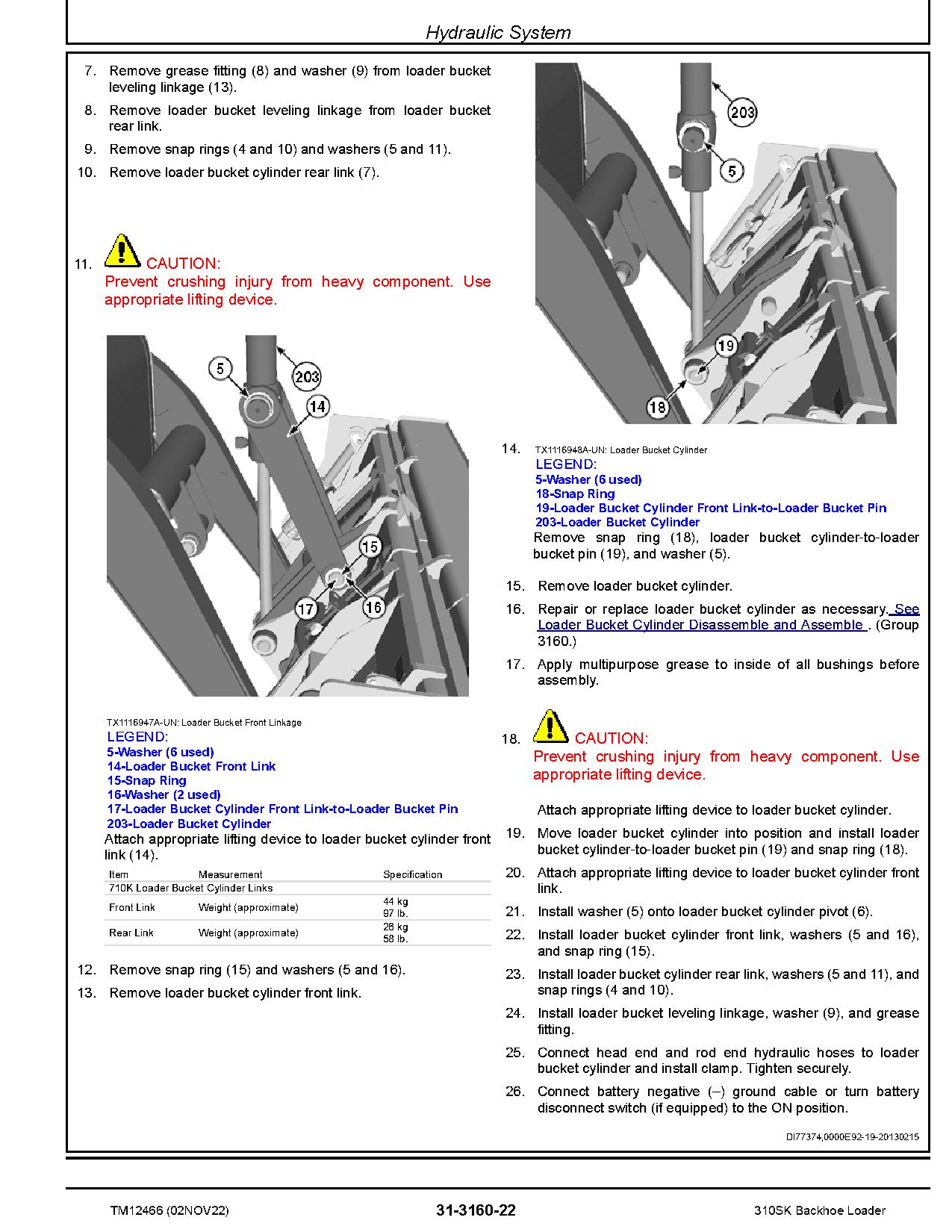 John Deere 310SK Side Shift Backhoe Loaders Repair Manual TM12466 (4)