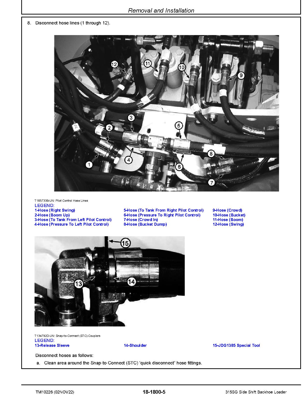 John Deere 315SG Side Shift Backhoe Loaders Repair Manual TM10226 (4)