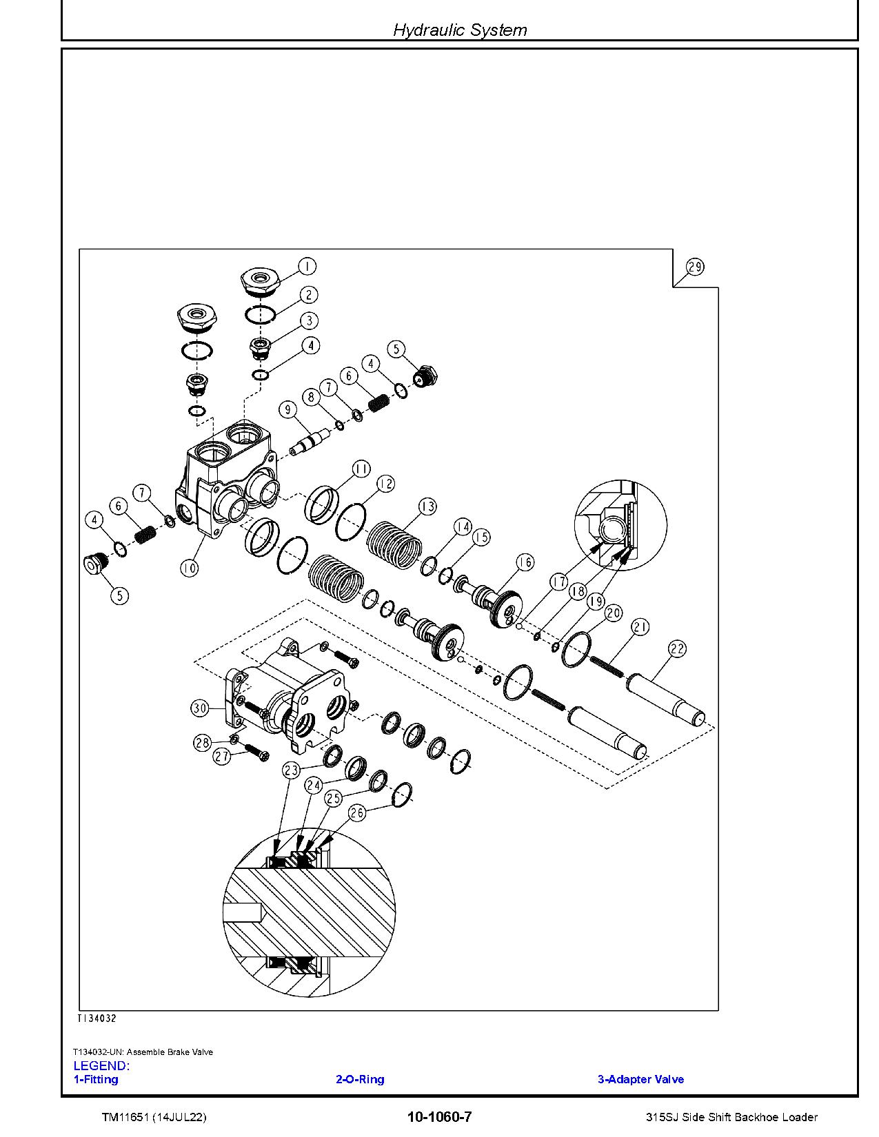 John Deere 315SJ Side Shift Backhoe Loaders Repair Manual TM11651 (3)