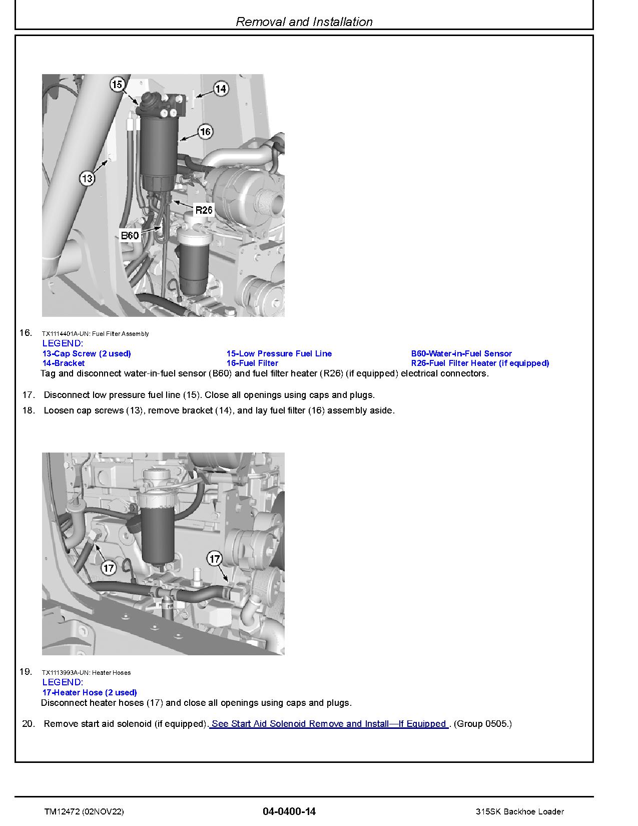 John Deere 315SK Side Shift Backhoe Loaders Repair Manual TM12472 (2)