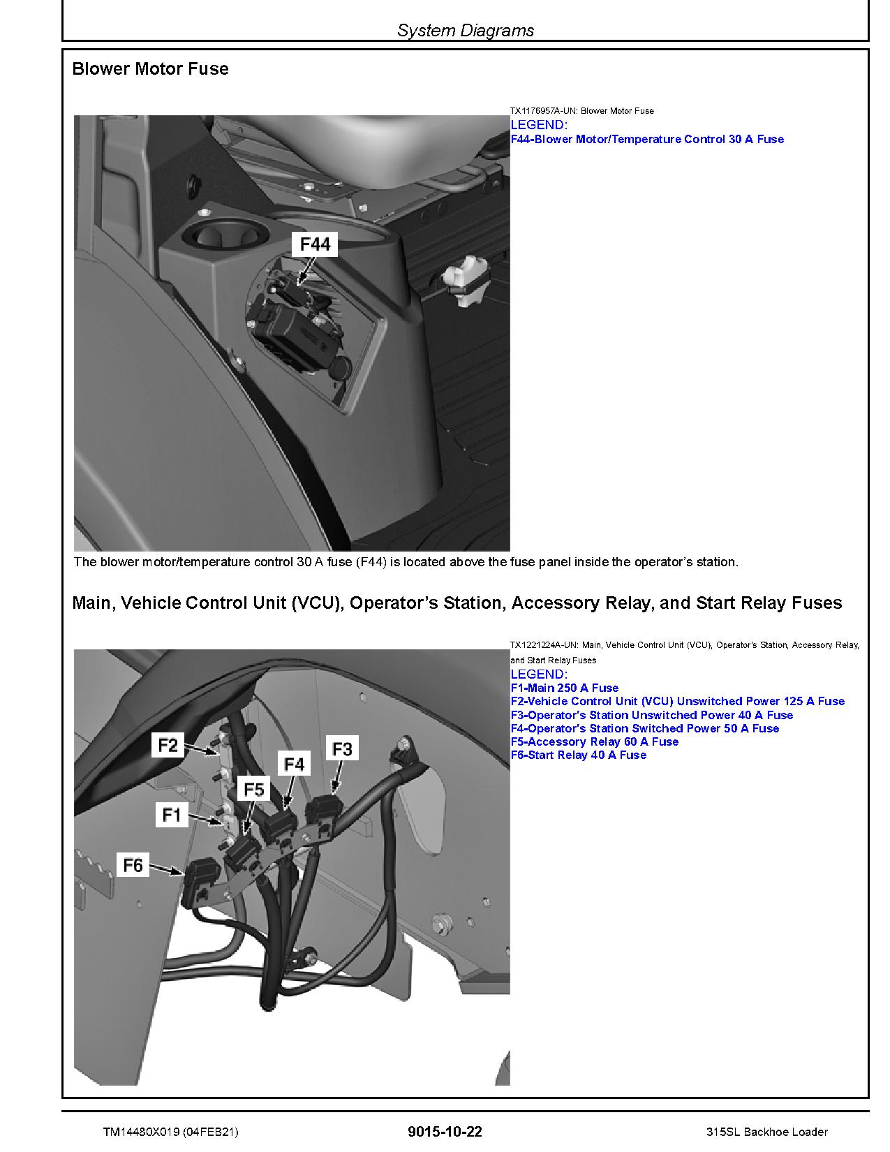John Deere 315SL Backhoe Loaders Operation and Test Manual TM14480X019 (2)