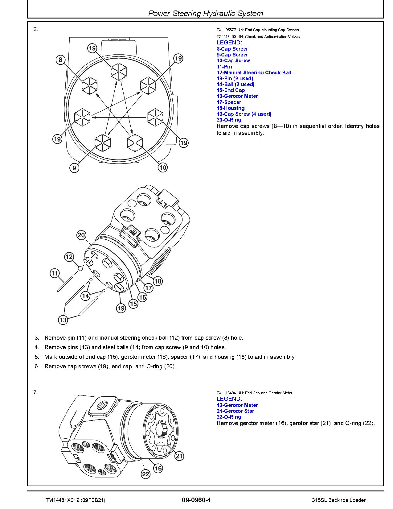 John Deere 315SL Backhoe Loaders Repair Manual TM14481X019 (2)