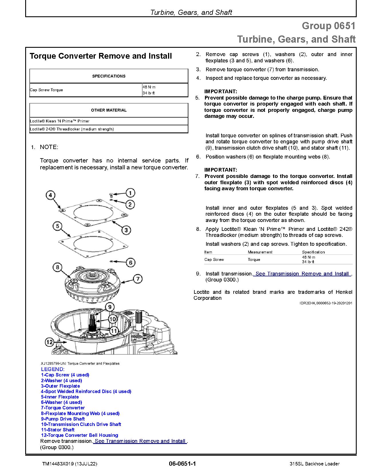 John Deere 315SL Backhoe Loaders Repair Manual TM14483X019 (3)