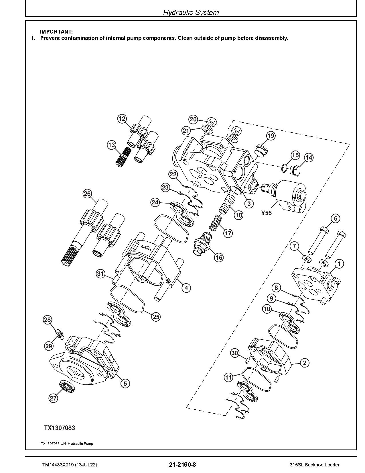 John Deere 315SL Backhoe Loaders Repair Manual TM14483X019 (4)