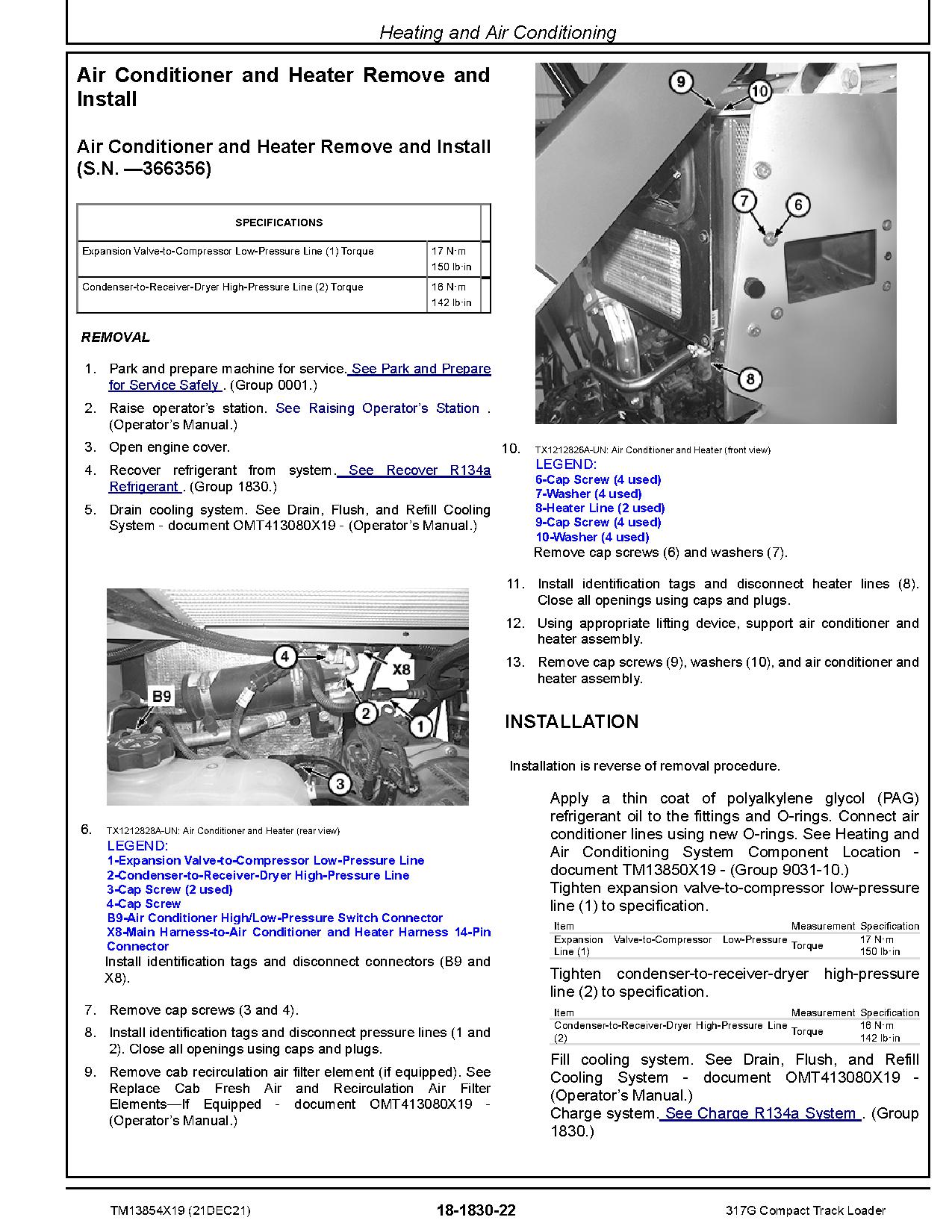 John Deere 317G Compact Track Loaders Repair Manual TM13854X19 (3)