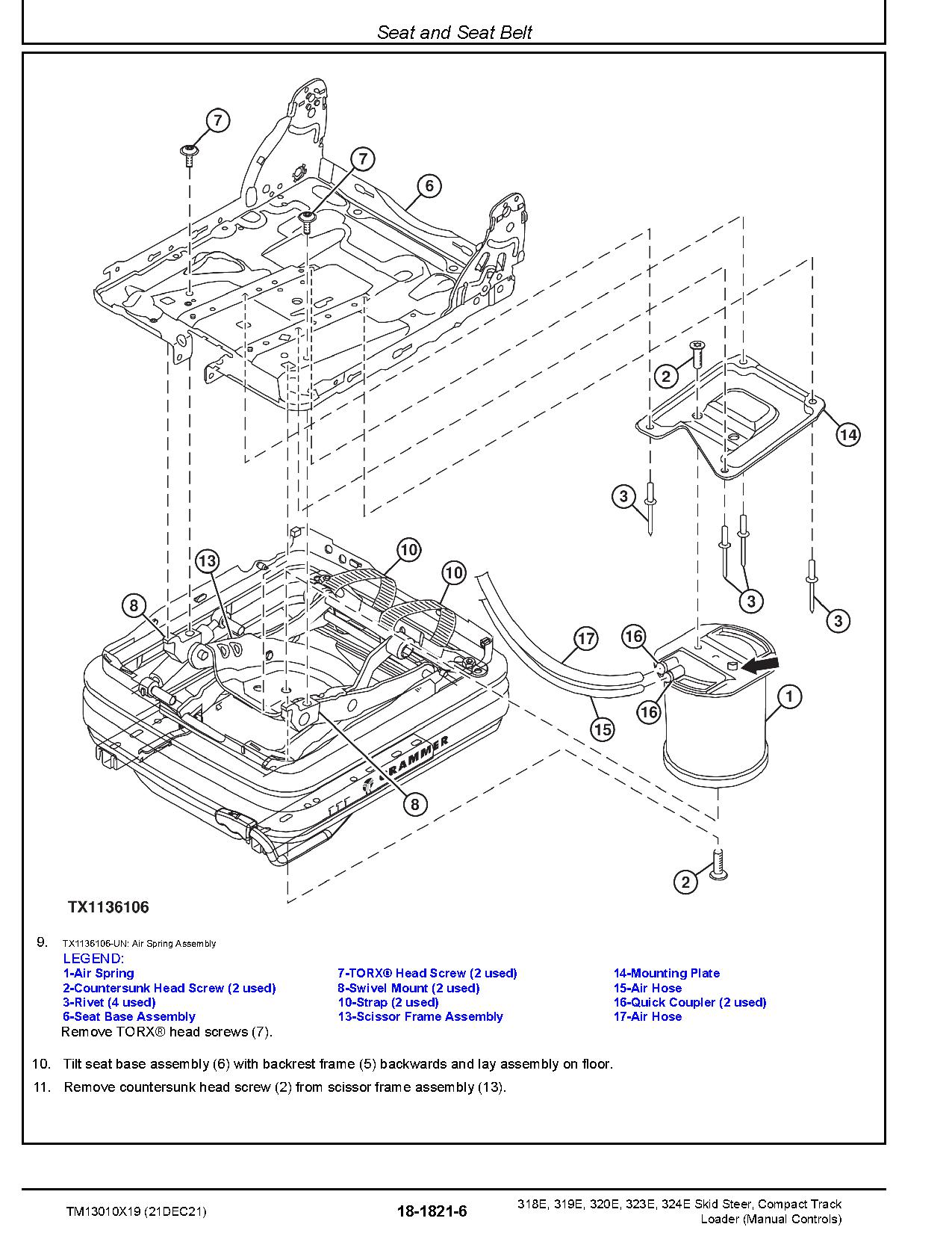 John Deere 319E 323E Compact Track Loaders 318E 320E 324E Skid Steer Loaders Repair Manual TM13010X19 (2)