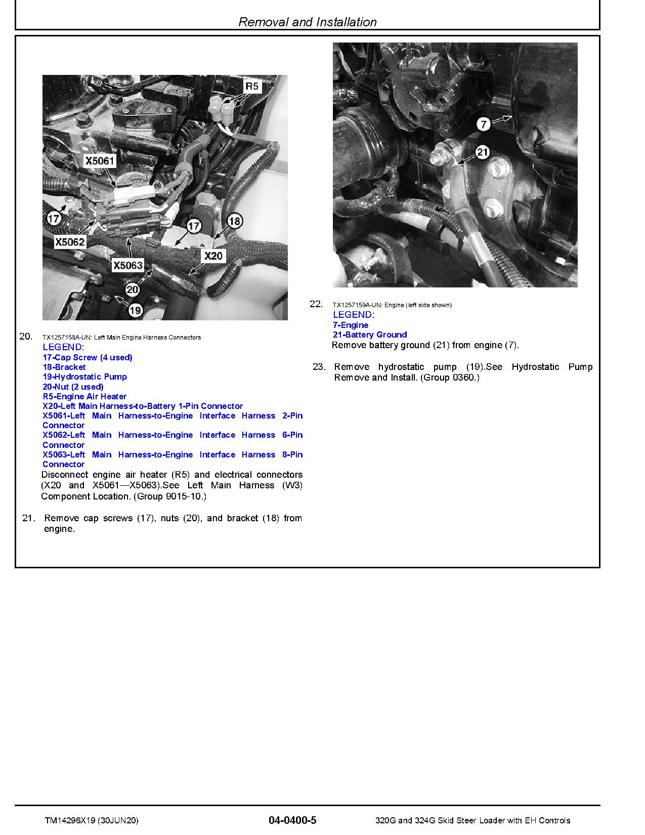 John Deere 320G 324G Skid Steer Loaders Repair Manual TM14296X19 (2)