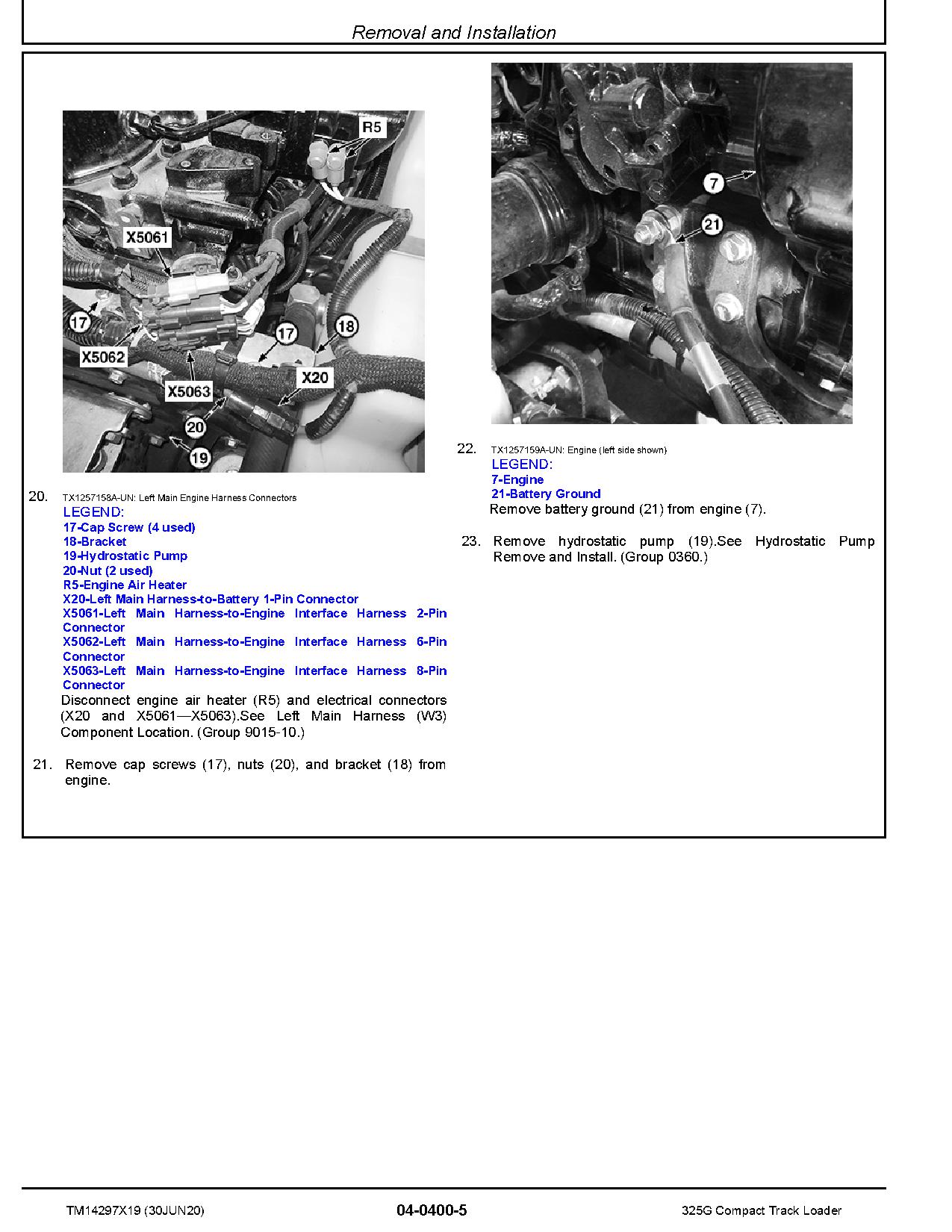 John Deere 325G Compact Track Loaders Repair Manual TM14297X19 (2)