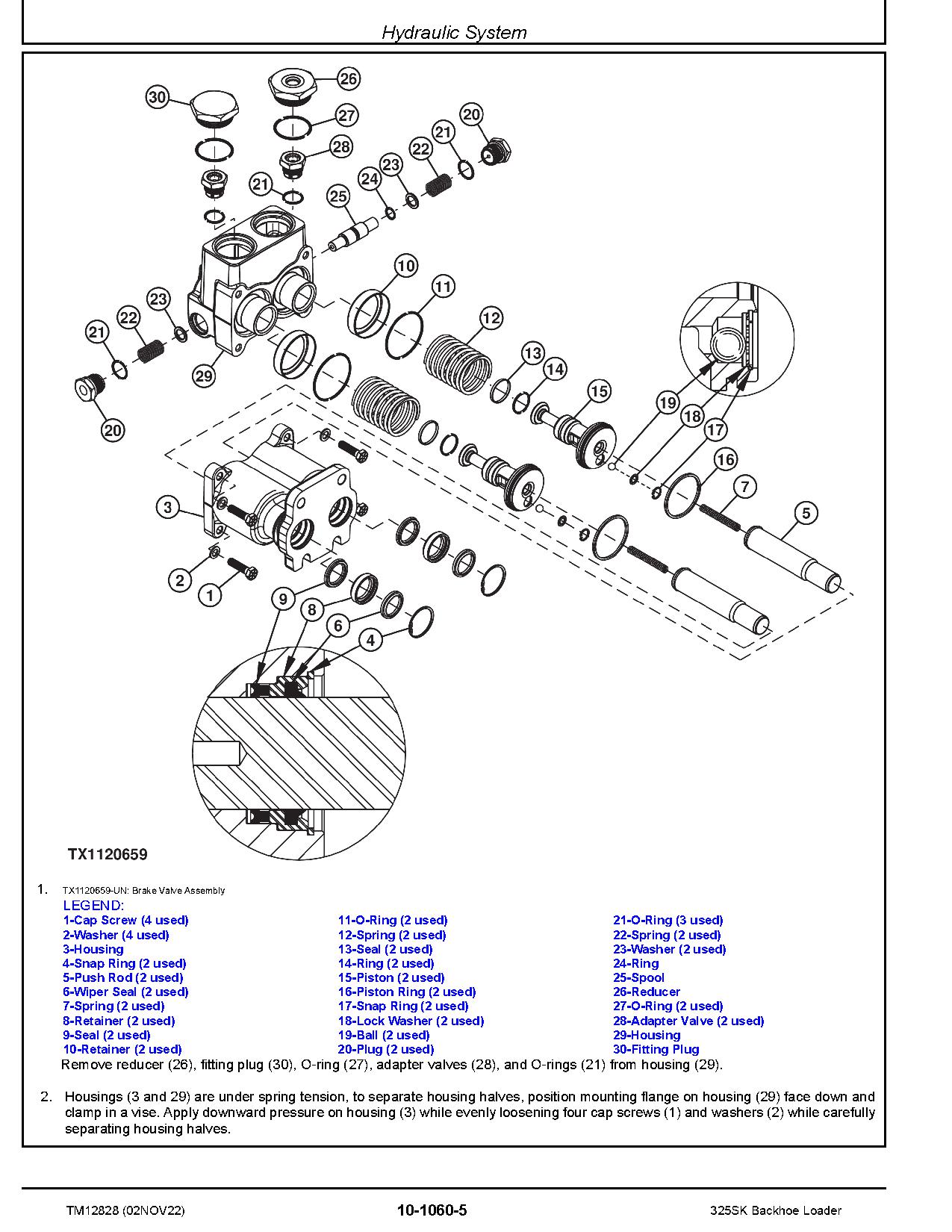 John Deere 325SK Side Shift Backhoe Loaders Repair Manual TM12828 (4)