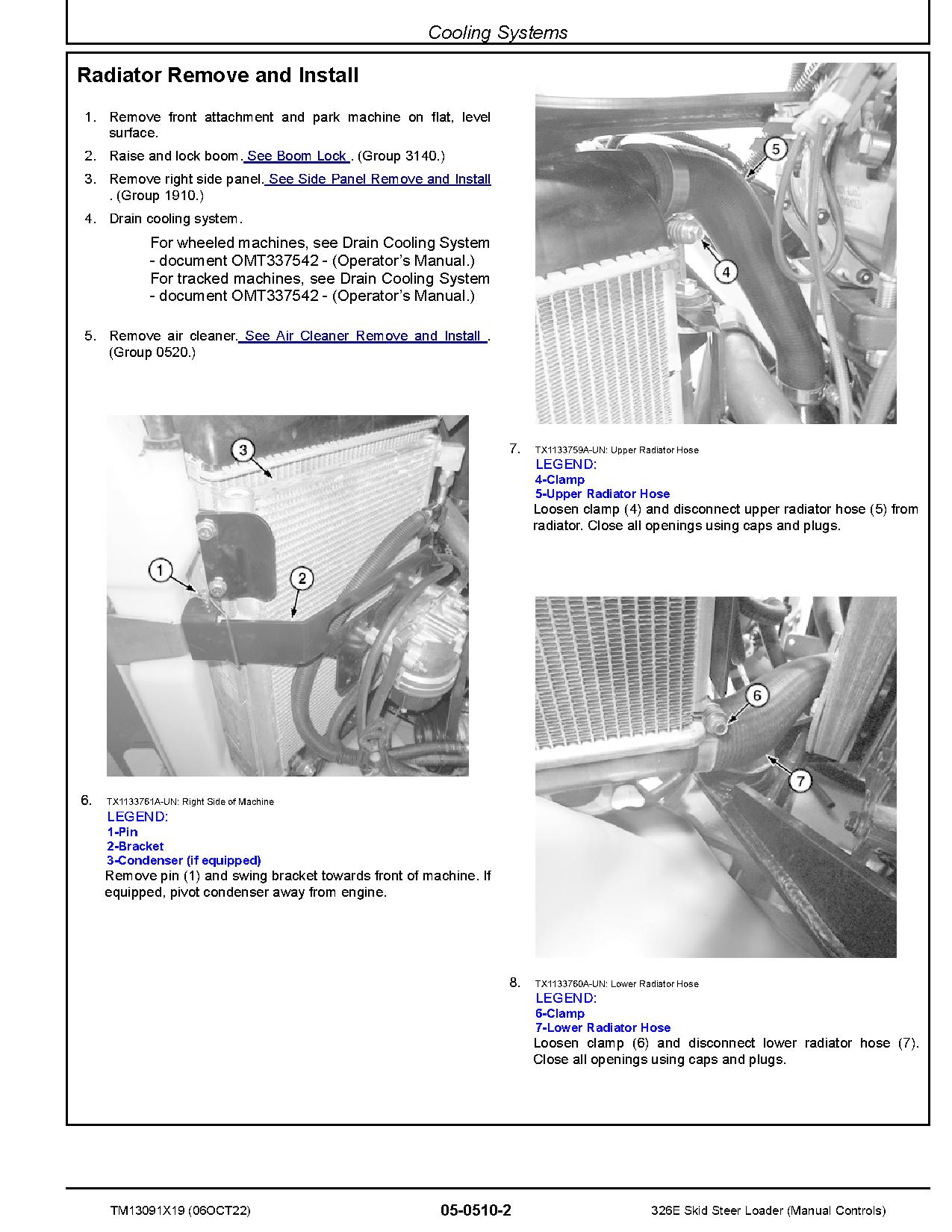 John Deere 326E Skid Steer Loaders Repair Manual TM13091X19 (3)