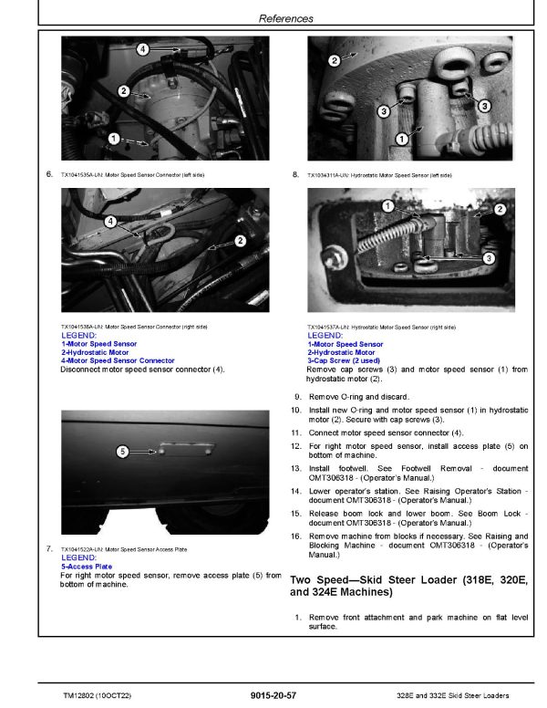 John Deere 328E 332E Skid Steer Loaders Operation and Test Manual TM12802 (2)