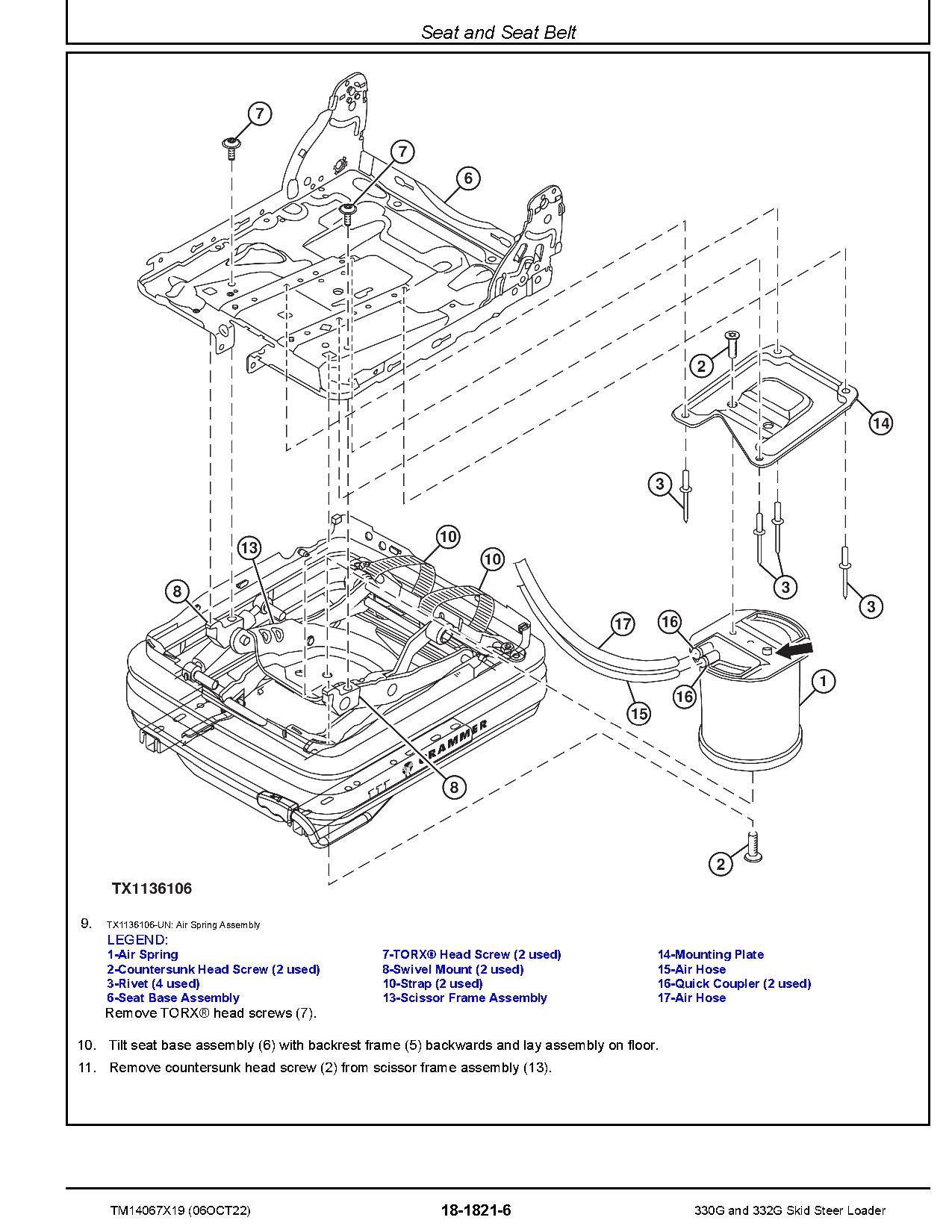 John Deere 330G 332G Skid Steer Loaders Repair Manual TM14067X19 (3)