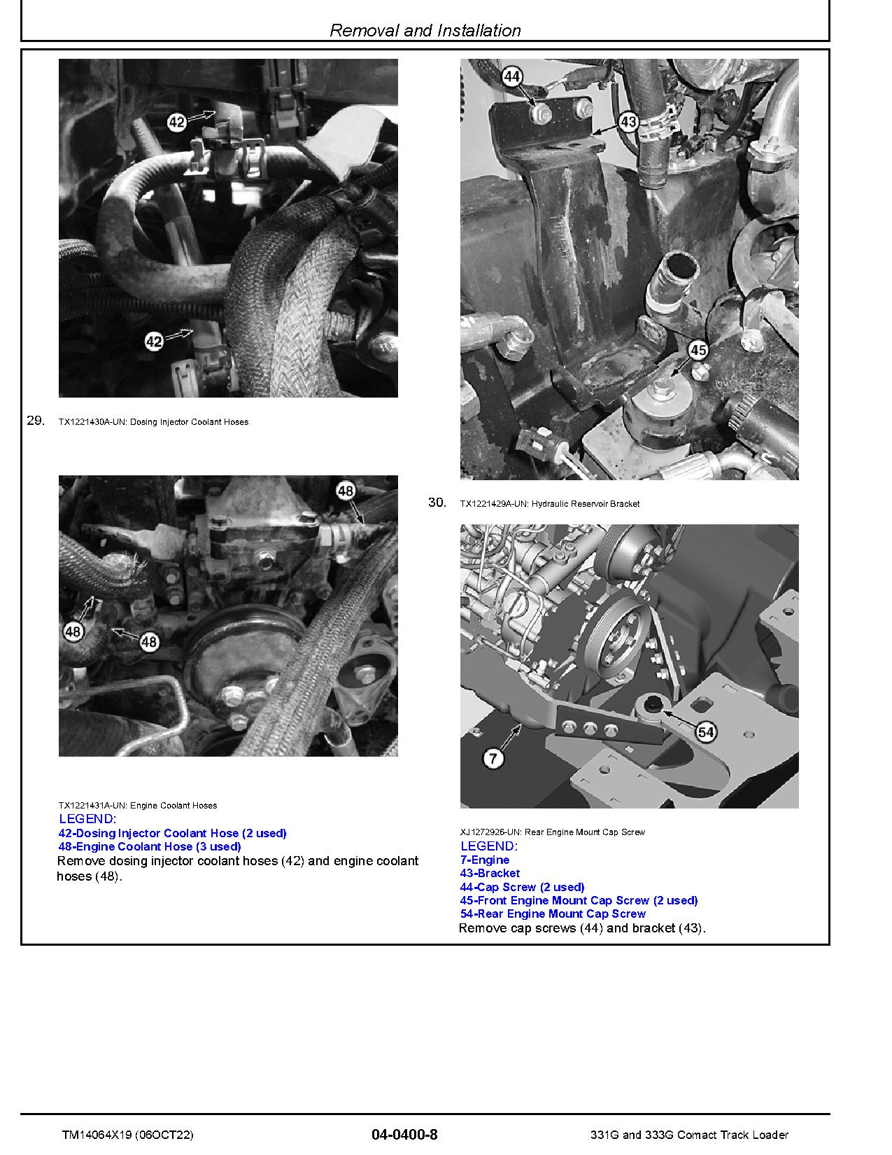 John Deere 331G 333G Compact Track Loaders Repair Manual TM14064X19 (2)