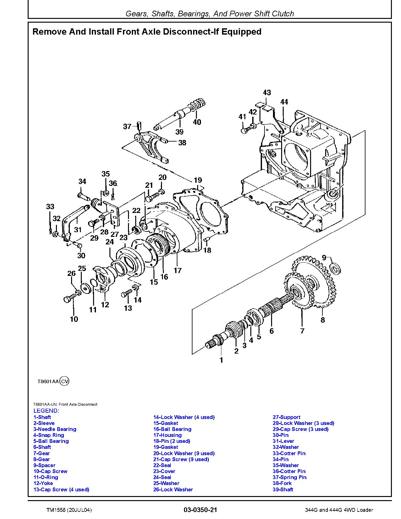 John Deere 344G 444G 4WD Loaders Repair Manual TM1558 (3)