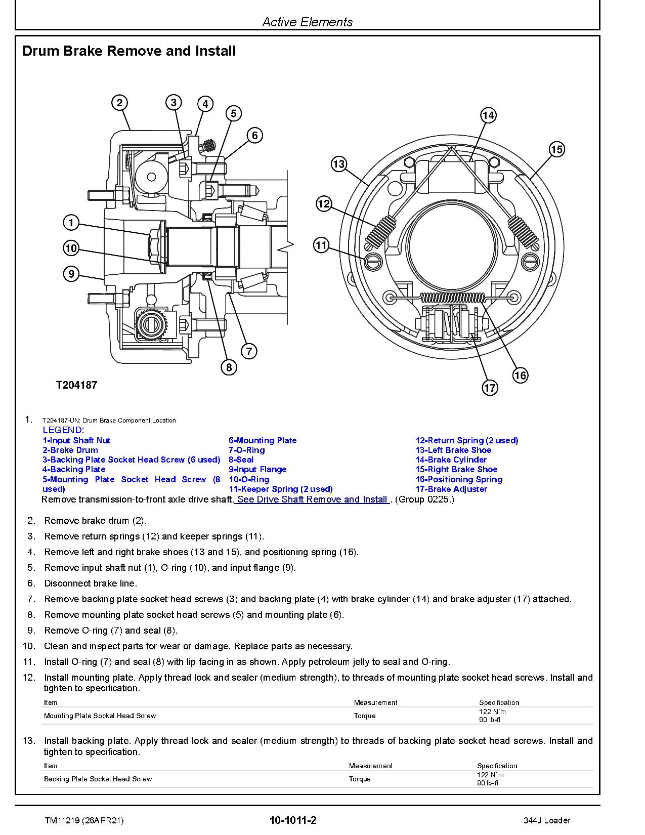 John Deere 344J Compact 4WD Loaders Repair Manual TM11219 (3)