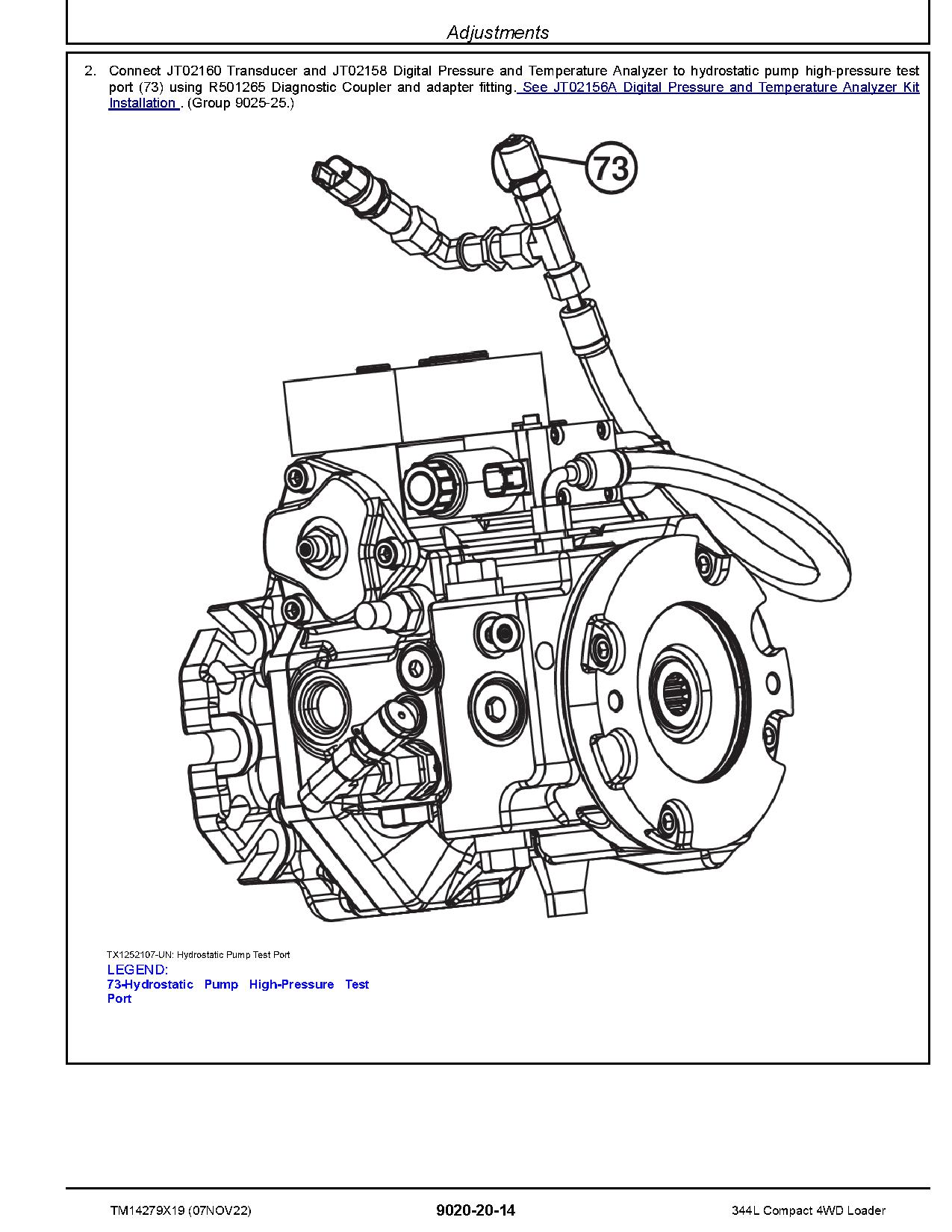 John Deere 344L Compact 4WD Loaders Operation Test Manual TM14279X19 (4)