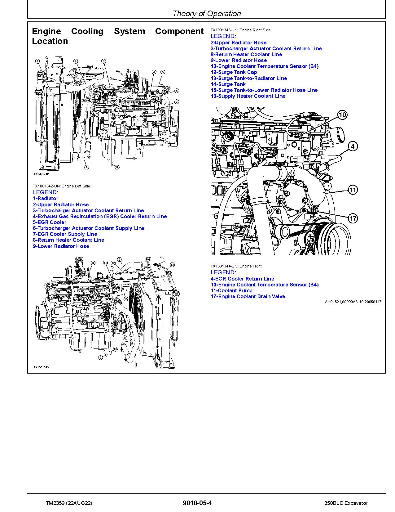 John Deere 350D LC Crawler Excavators Operation Test Manual TM2359 (2)