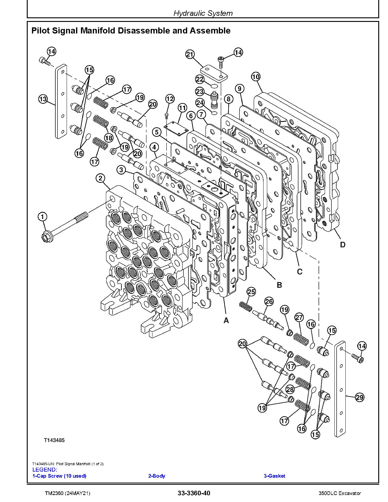 John Deere 350D LC Crawler Excavators Repair Manual TM2360 (4)