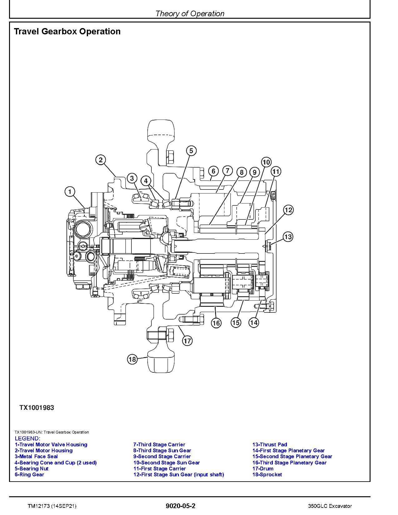 John Deere 350GLC Crawler Excavators Operation Test Manual TM12173 (2)