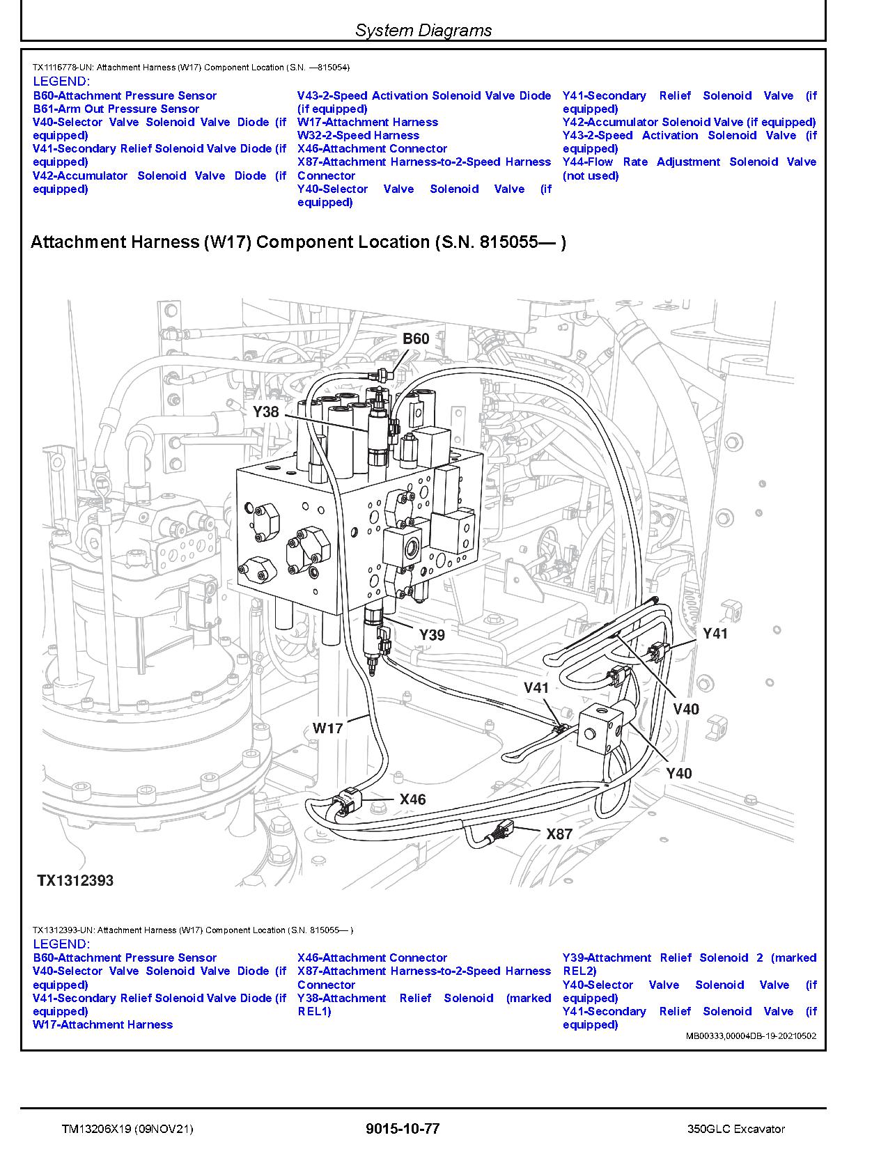 John Deere 350GLC Crawler Excavators Operation Test Manual TM13206X19 (2)