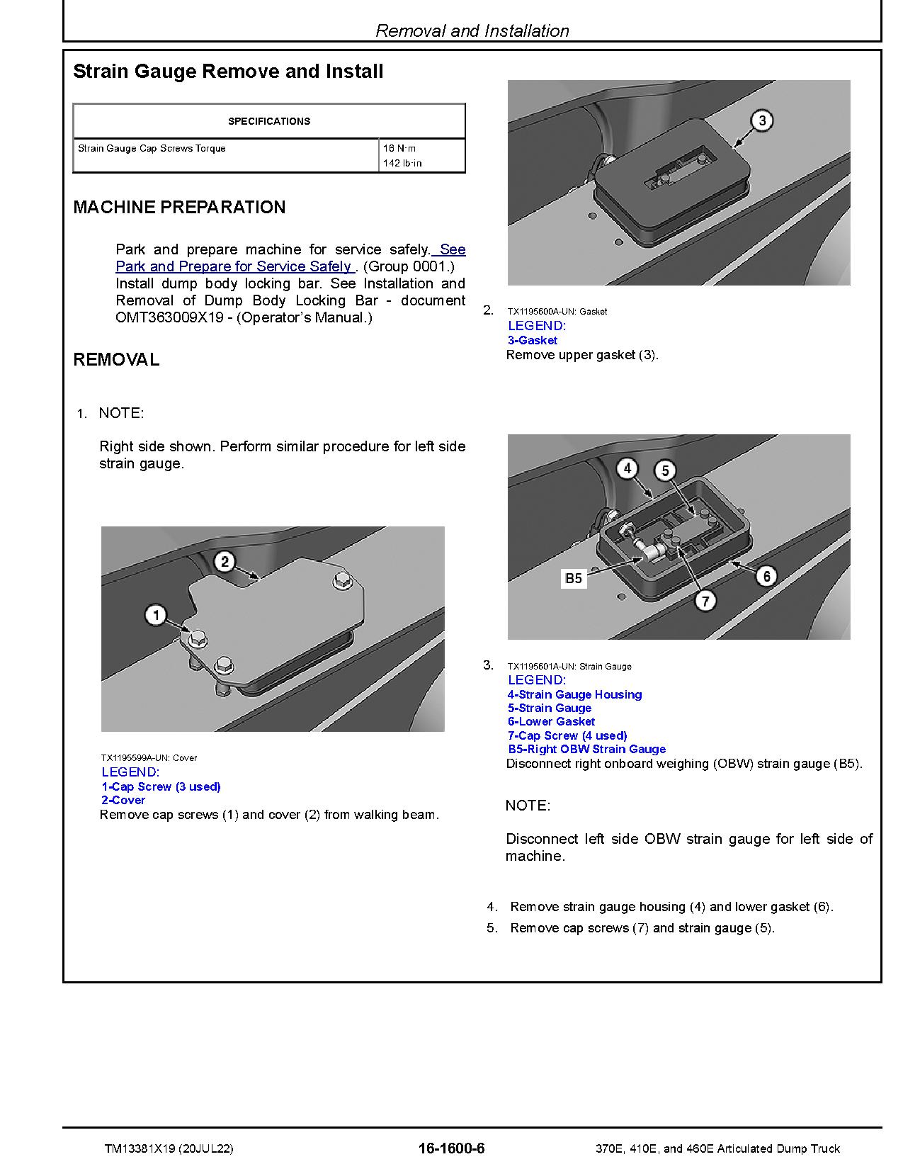 John Deere 370E 410E 460E Articulated Dump Trucks Repair Manual TM13381X19 (3)