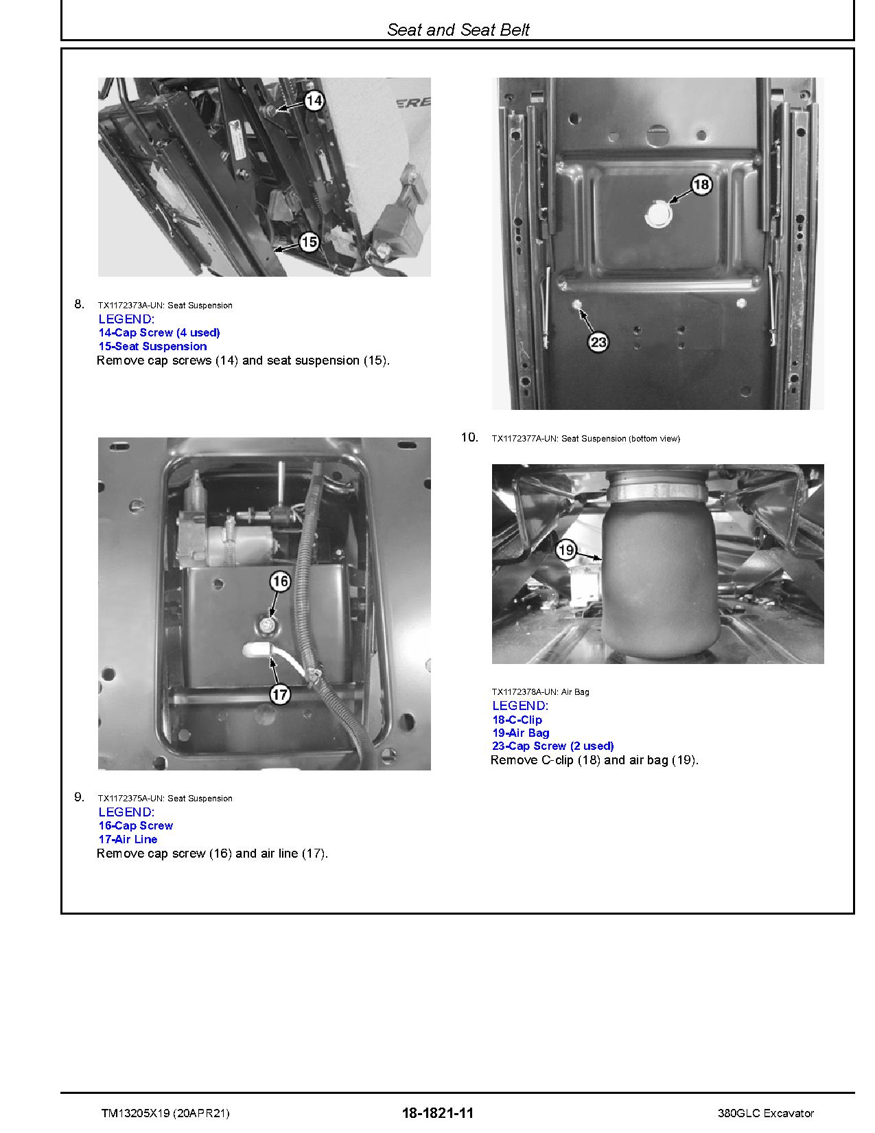 John Deere 380GLC Crawler Excavators Repair Manual TM13205X19 (2)