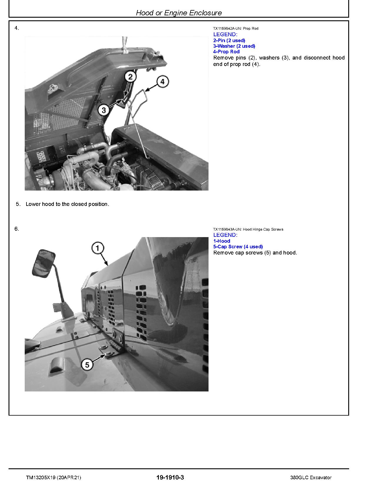 John Deere 380GLC Crawler Excavators Repair Manual TM13205X19 (3)
