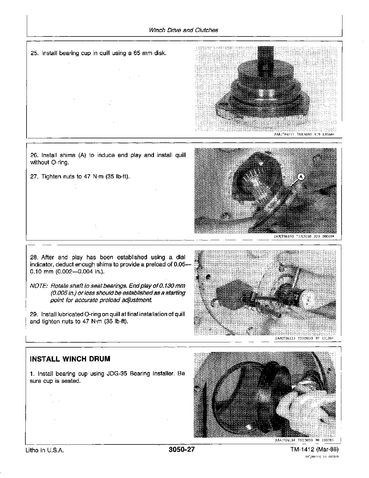John Deere 400G Crawler Dozers Repair Manual TM1412 (4)