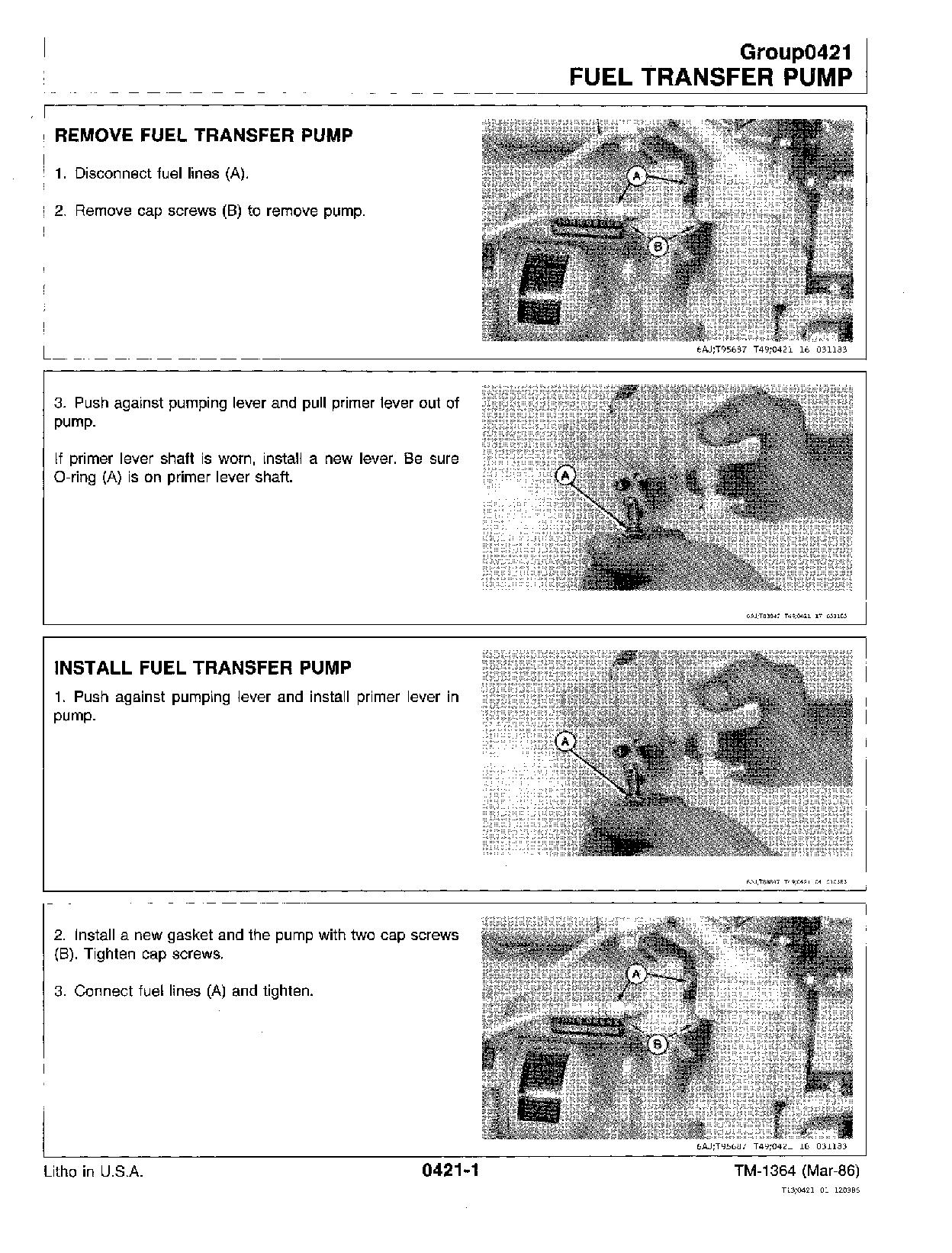 John Deere 410B 410C 510B 510C Backhoe Loaders Repair Manual TM1469 (2)