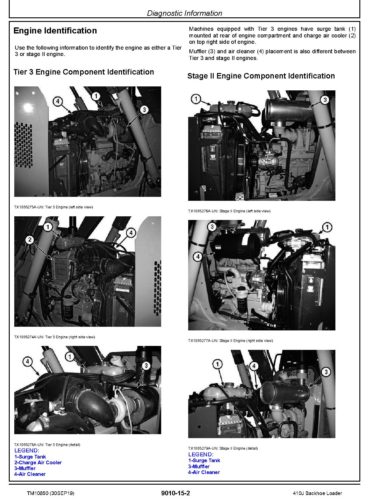 John Deere 410J Backhoe Loaders Operation Test Manual TM10850 (2)