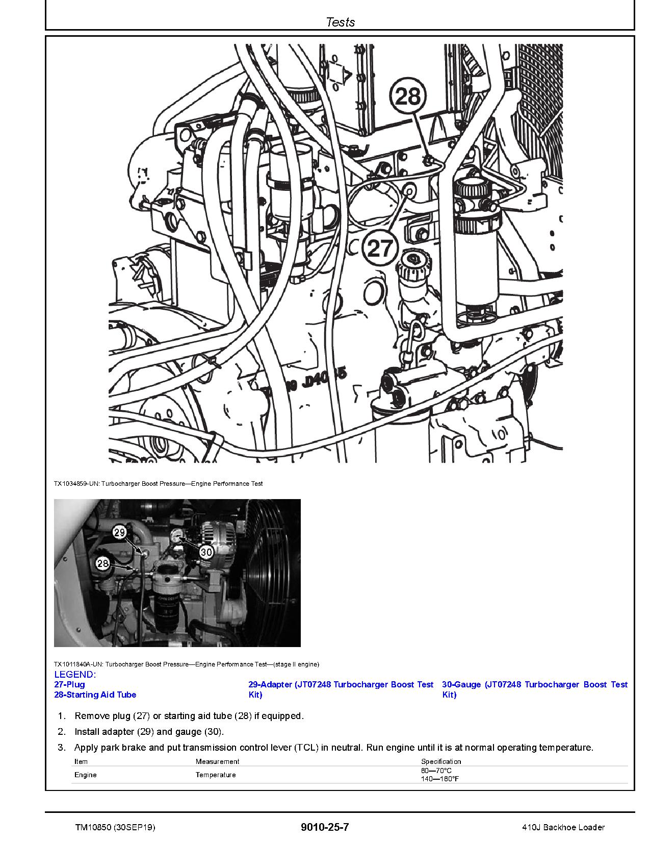 John Deere 410J Backhoe Loaders Operation Test Manual TM10850 (3)