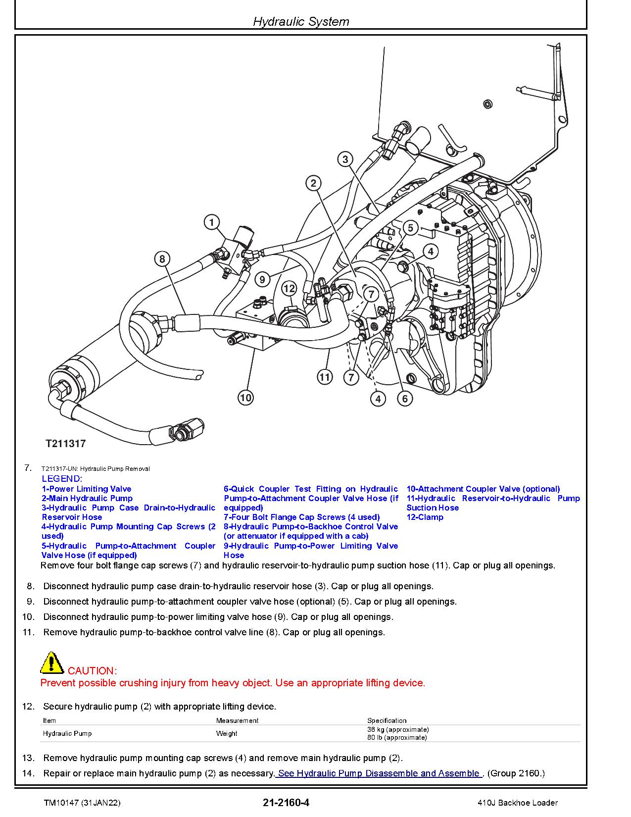 John Deere 410J Backhoe Loaders Repair Manual TM10147 (3)