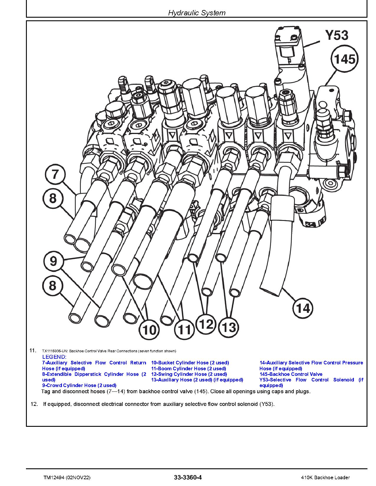 John Deere 410K Backhoe Loaders Repair Manual TM12494 (4)
