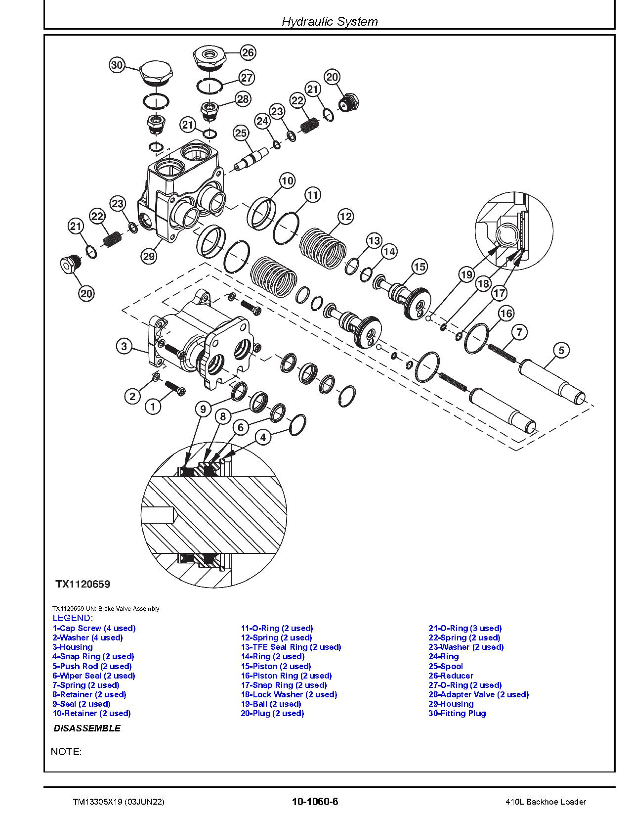 John Deere 410L Backhoe Loaders Repair Manual TM13306X19 (3)