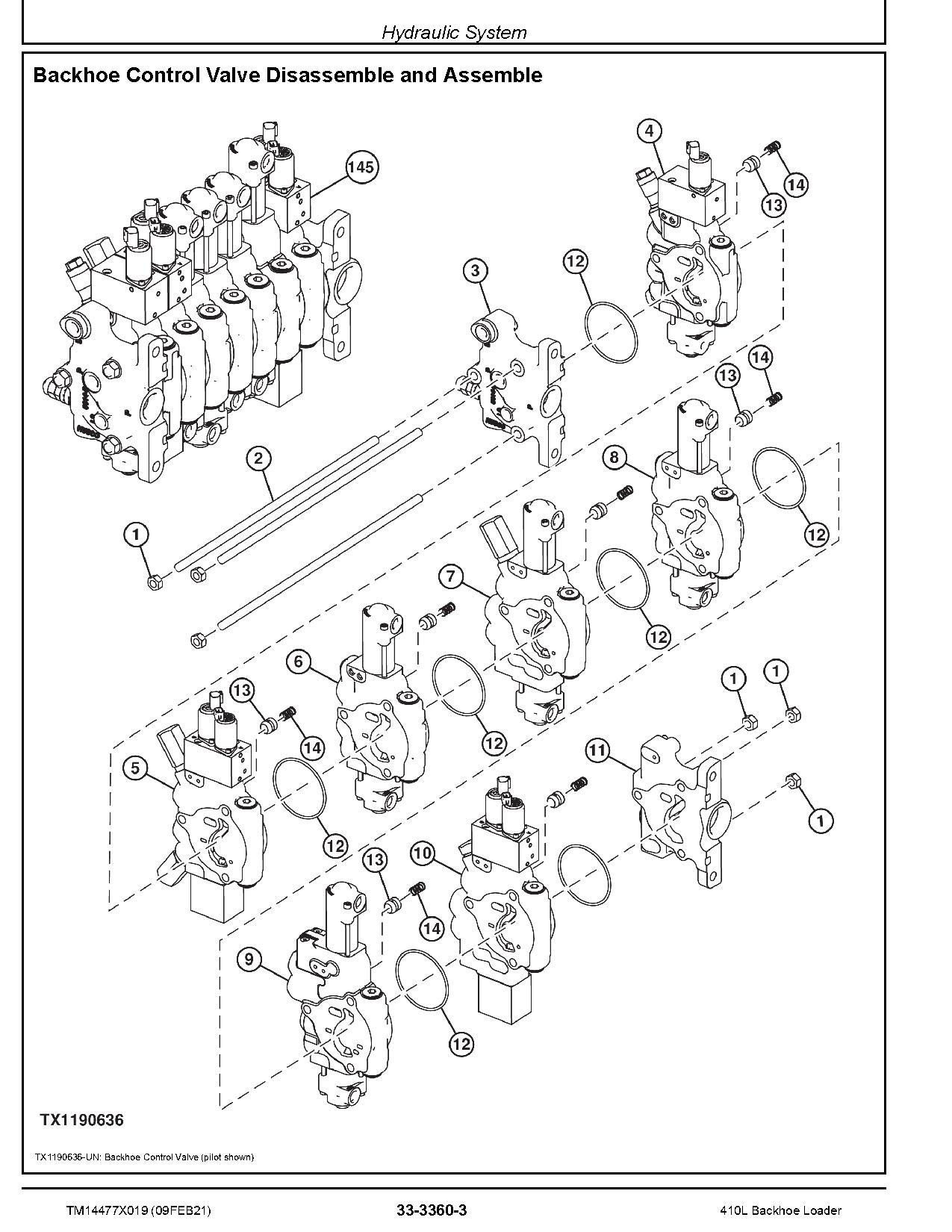 John Deere 410L Backhoe Loaders Repair Manual TM14477X019 (3)