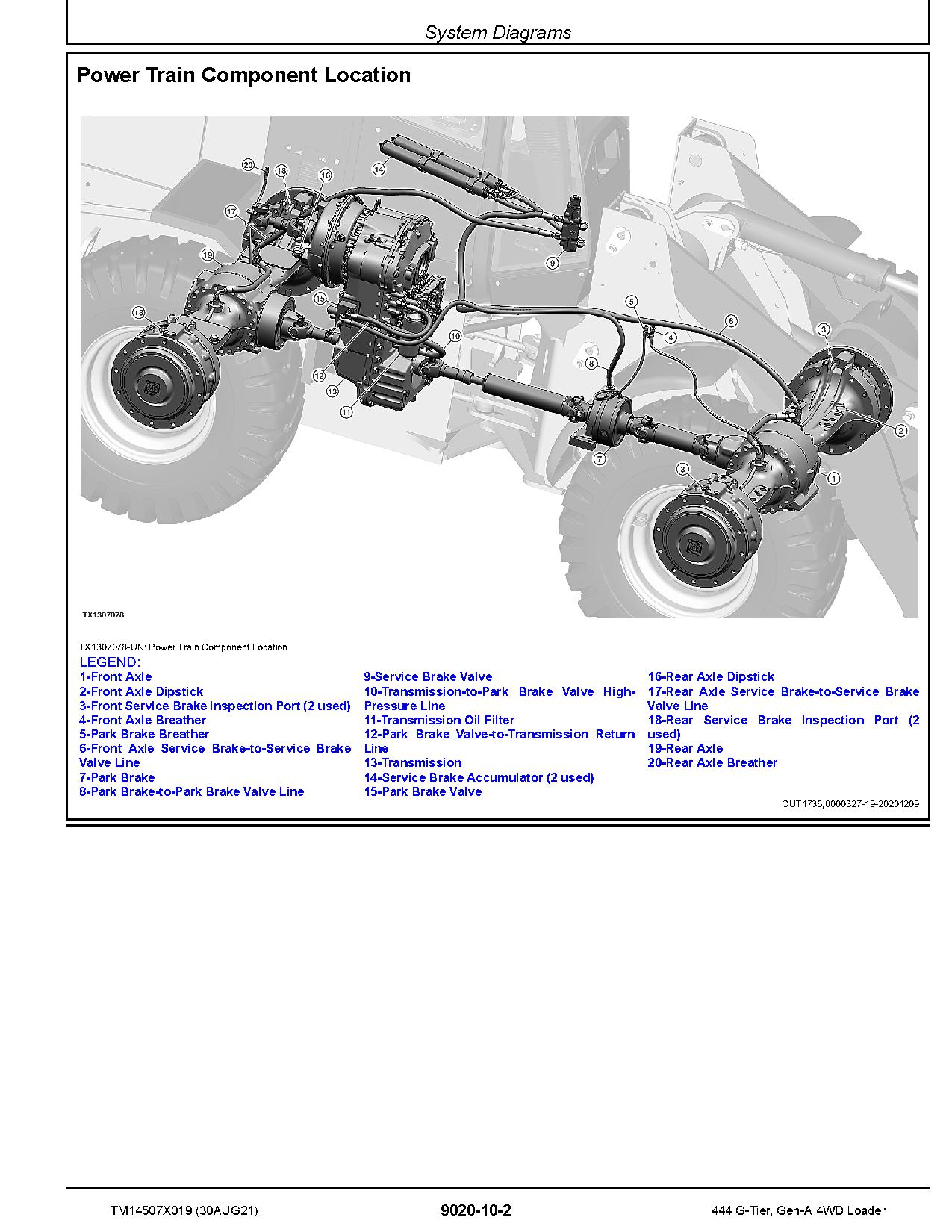 John Deere 444 G Tier 4WD Wheel Loaders Operation Test Manual TM14507X019 (4)