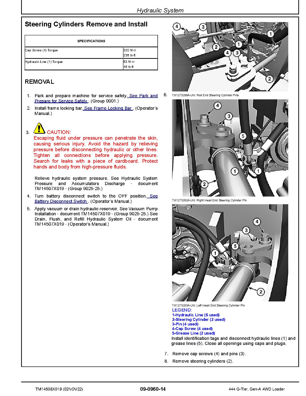 John Deere 444 G Tier 4WD Wheel Loaders Repair Manual TM14508X019 (3)