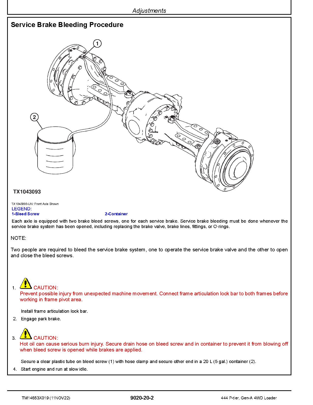 John Deere 444 P Tier 4WD Wheel Loaders Operation Test Manual TM14653X019 (4)