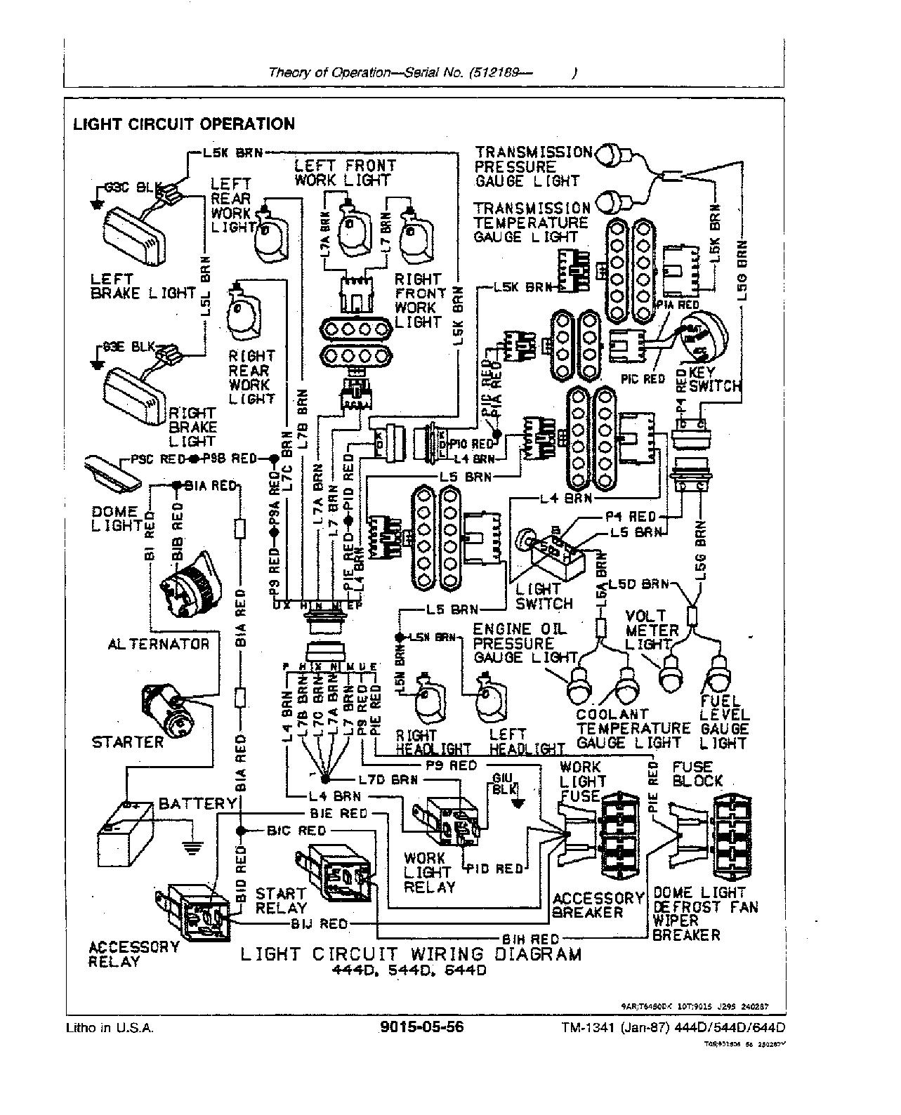 John Deere 444D 544D 644D Wheel Loaders Operation Test Manual TM1341OP (2)