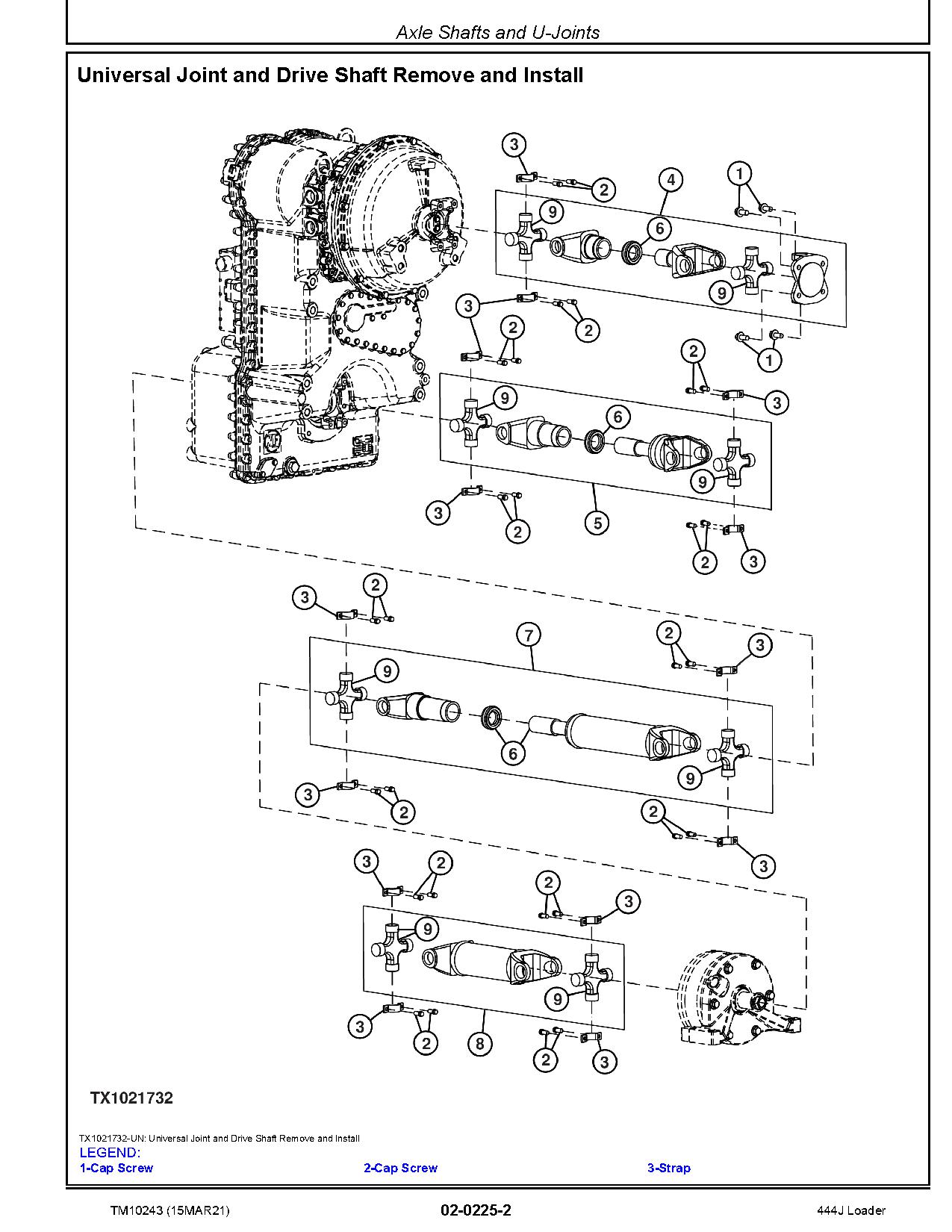 John Deere 444J 4WD Loaders Repair Manual TM10243 (2)